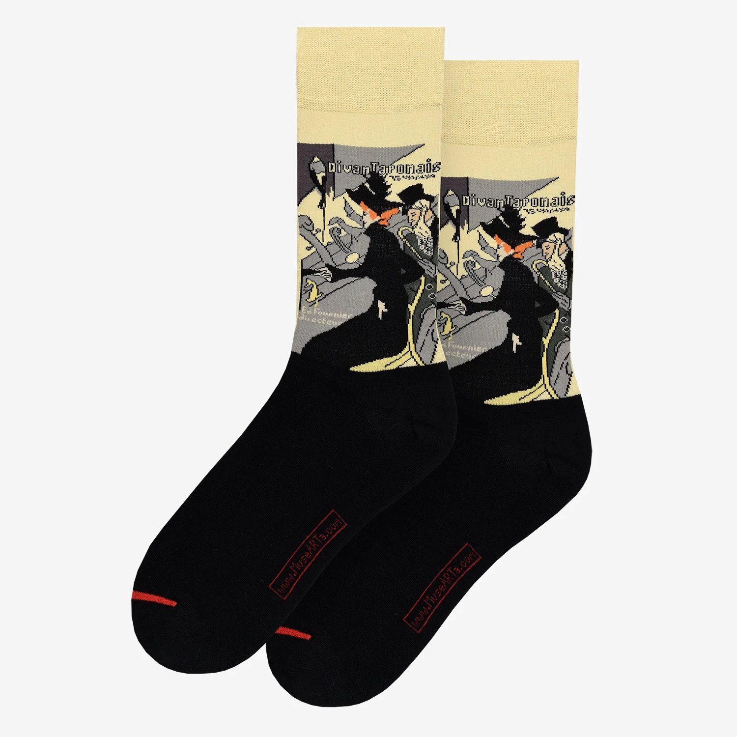 MuseARTa Freizeitsocken Musearta Socken Japanischer Diwan (1 Paar, 1-Paar, 1 Paar)