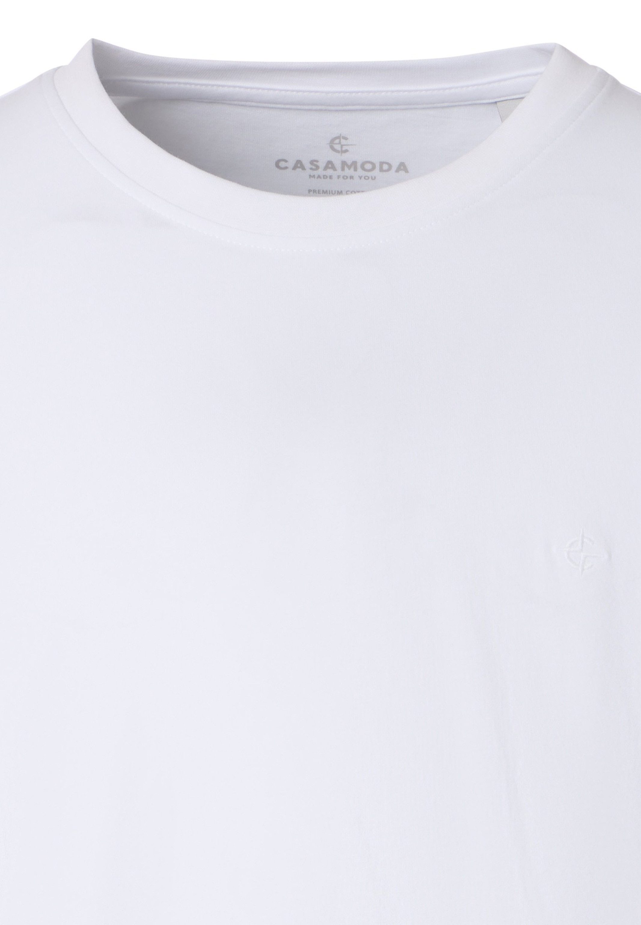 CASAMODA T-Shirt 3er Pack Basic (Spar-Set, 3-tlg) T-Shirt - Baumwolle - Atmungsaktiv - Reine Baumwollqualität