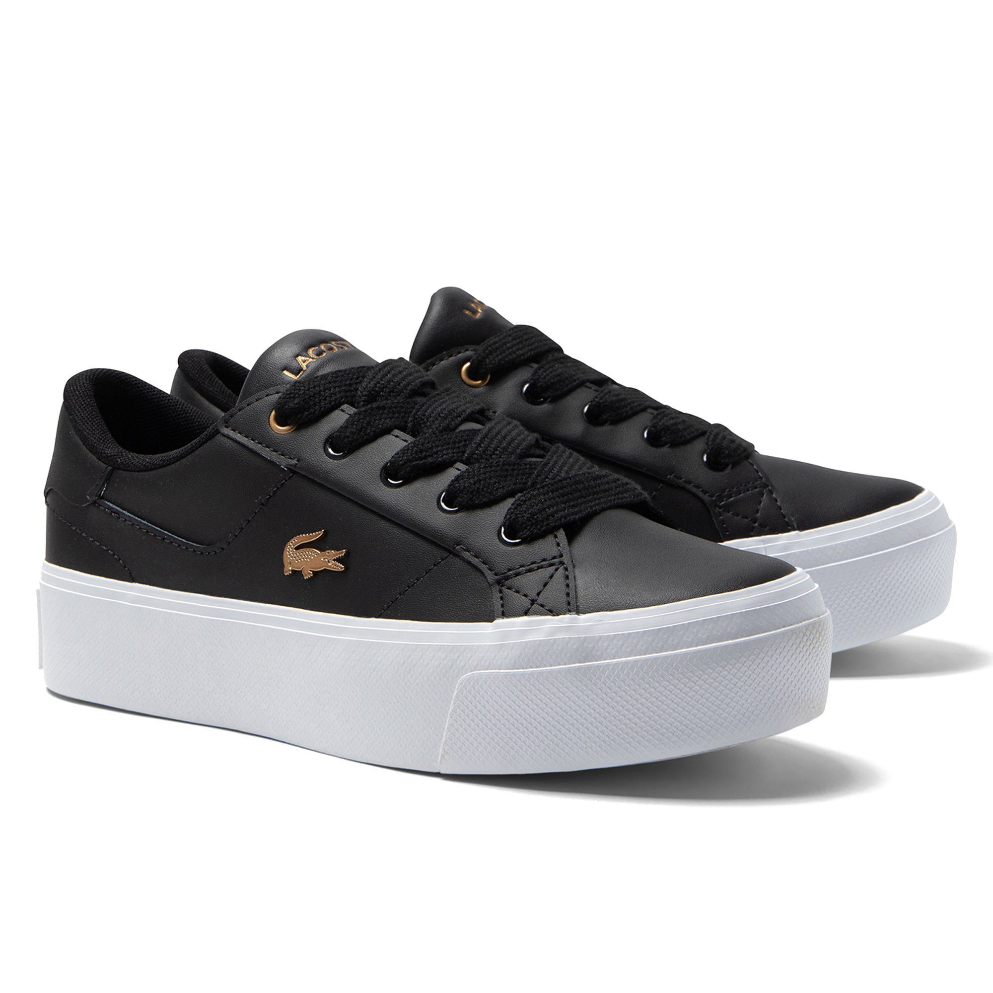 Lacoste Damen Sneaker Leder ZIANE PLATFORM günstig online kaufen