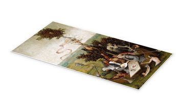Posterlounge Poster Hieronymus Bosch, Das Narrenschiff, Malerei
