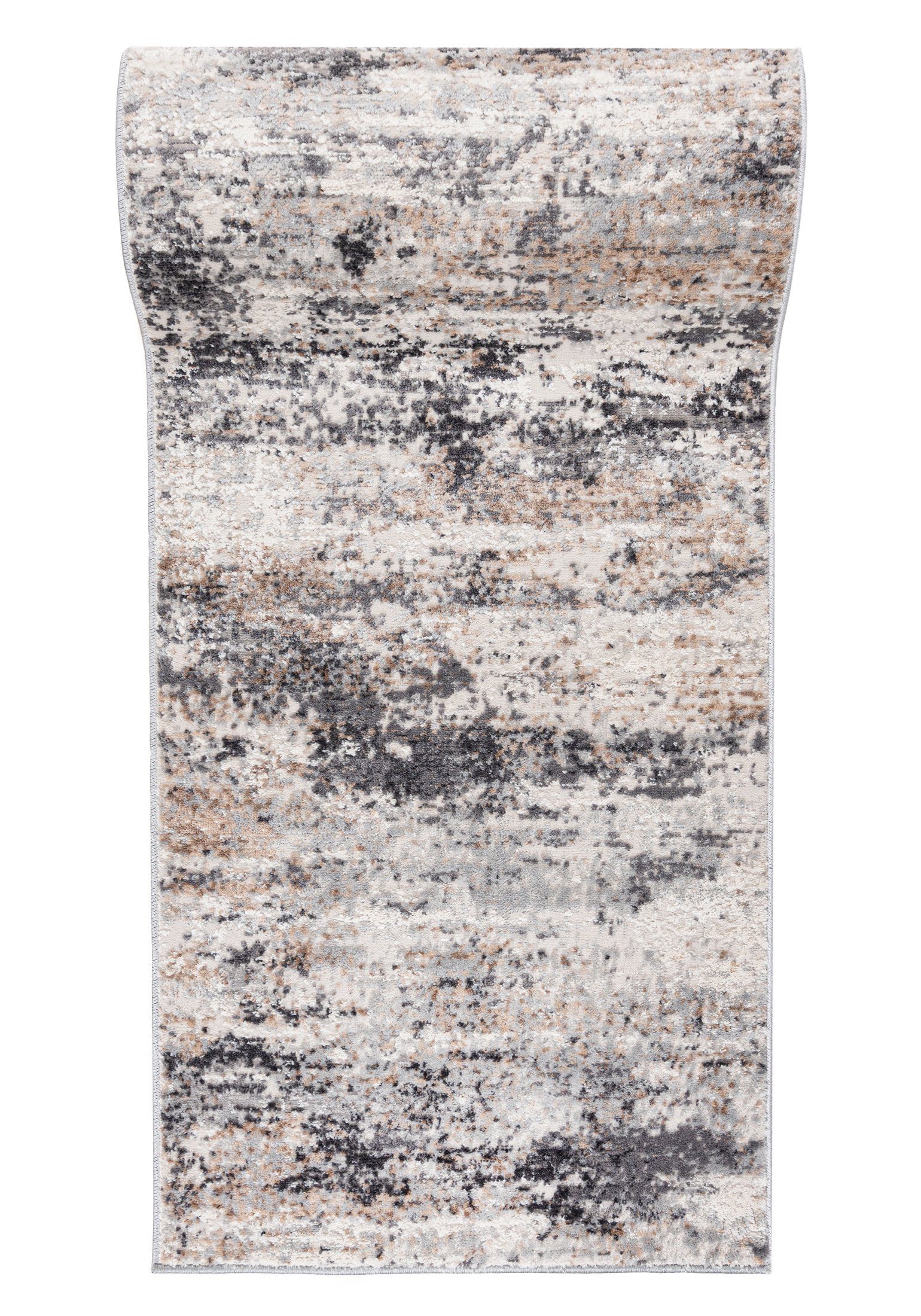 Mazovia Läufer Läufer FlurLäufer Modern für Vorzimmer Schlafzimmer - Abstrakt Muster, 60 x 100 cm, Kurzflor, Meterware
