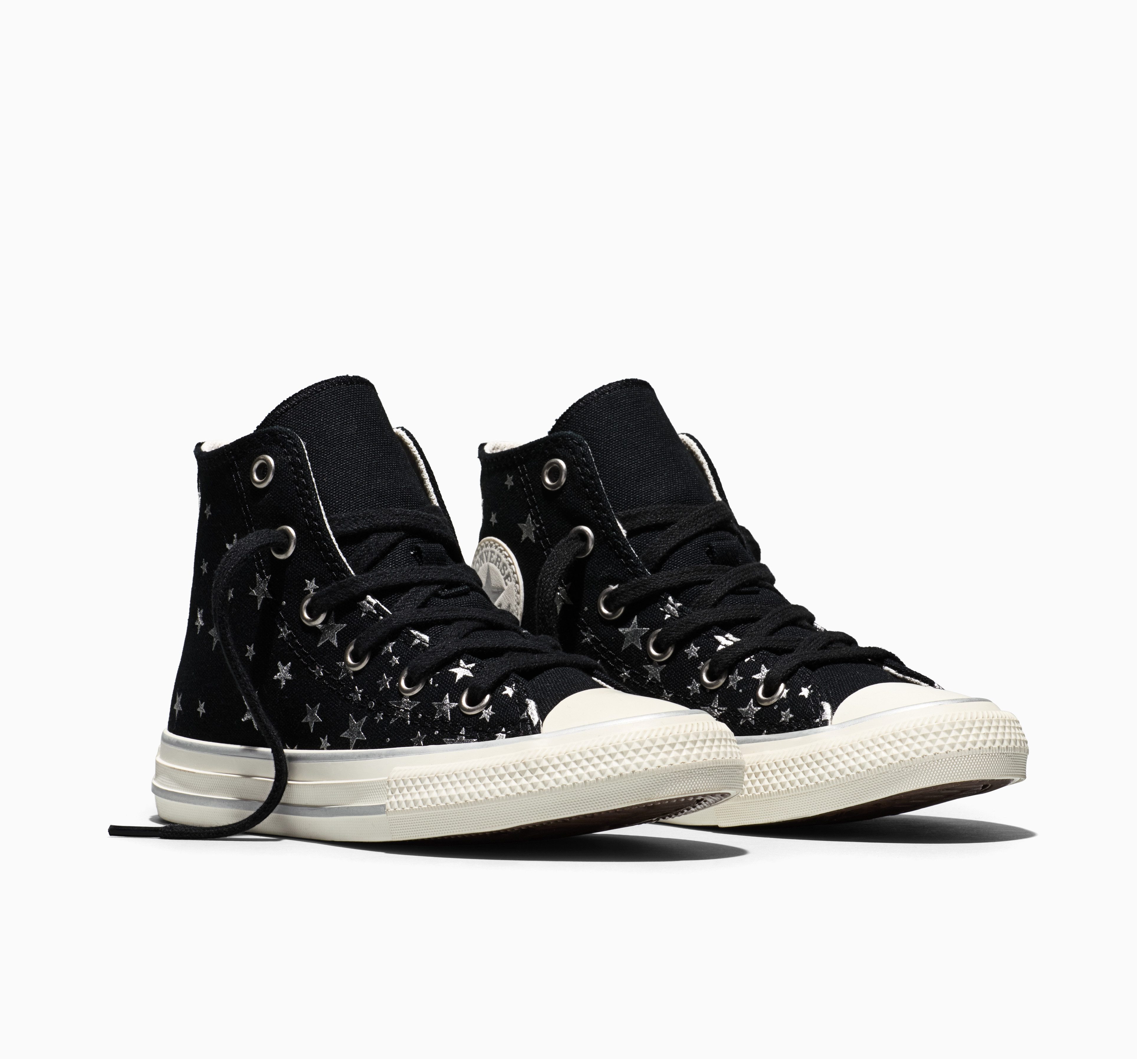 Converse Chuck Taylor All Star Sneaker (für Kinder) Glitter Print, double laces inclusive