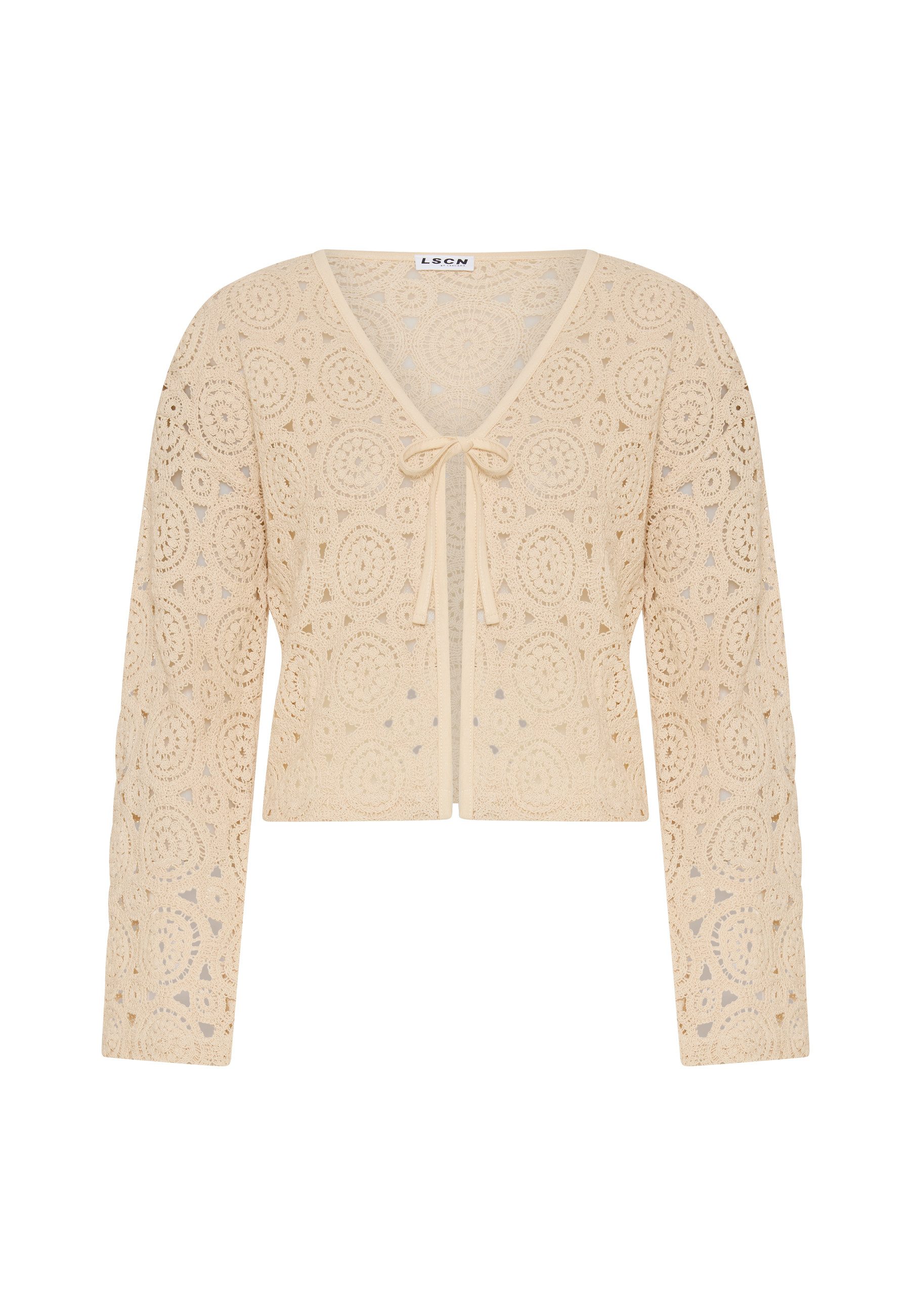 LSCN by LASCANA Strickjacke aus Häkelspitze