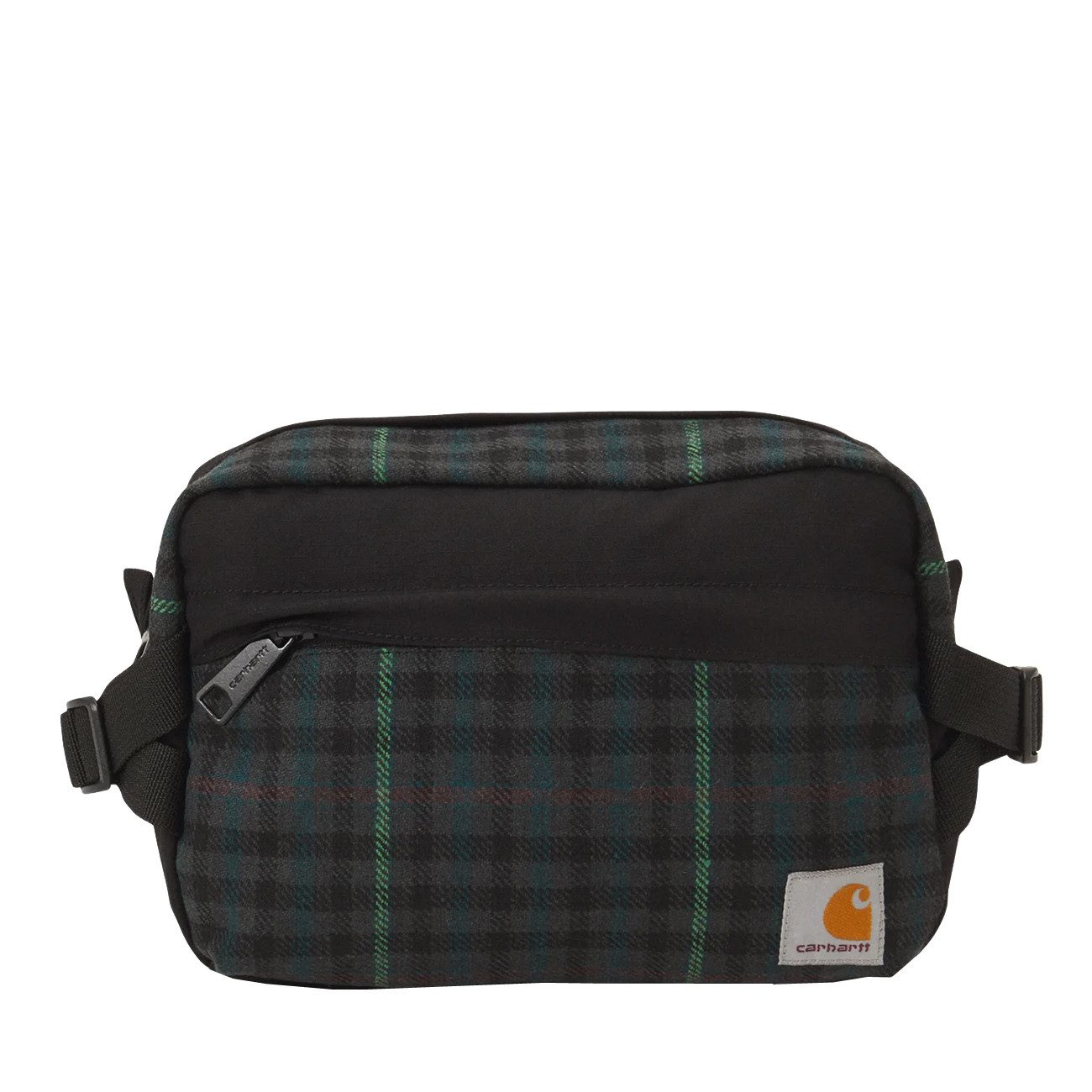 Carhartt WIP Sportrucksack Carhartt WIP Highbury Hip Bag Black Asher Check Blacksmith