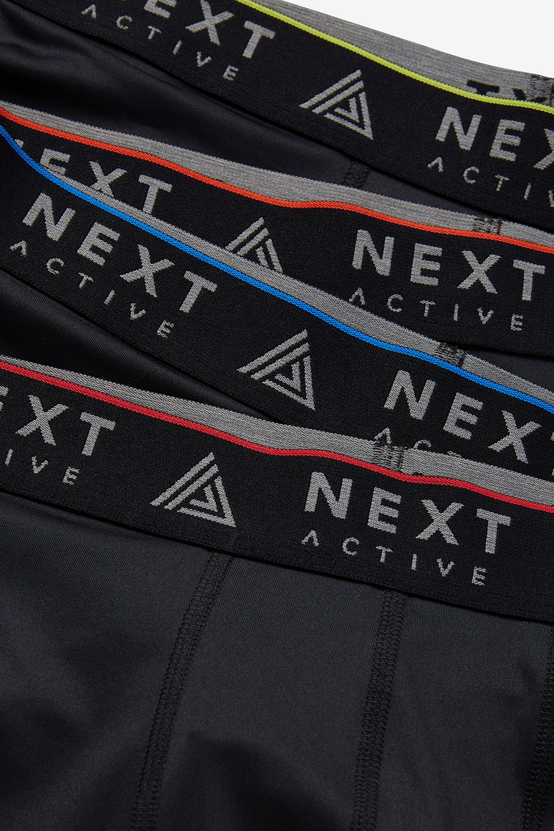 Next Boxershorts 4er-Pack Sport-Unterhosen in längerer Länge (4-St)