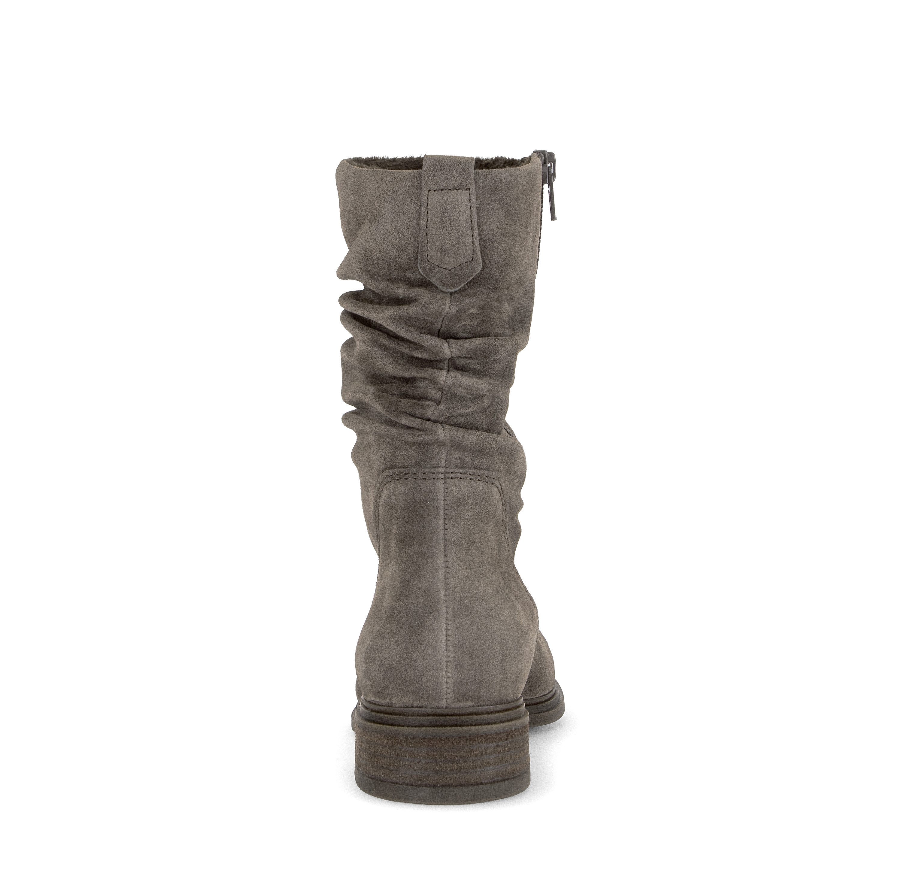 Gabor Stiefelette Blockabsatz, Kurzstiefel mit Innenreißverschluss, G-Weite