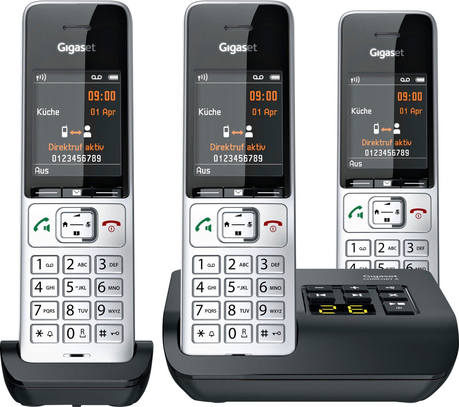 COMFORT 500A trio Schnurloses DECT-Telefon