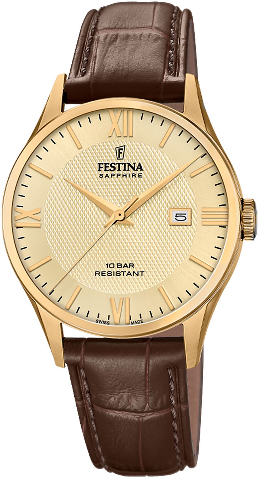 Festina Quarzuhr Swiss Made Collection F20010/5, günstig online kaufen