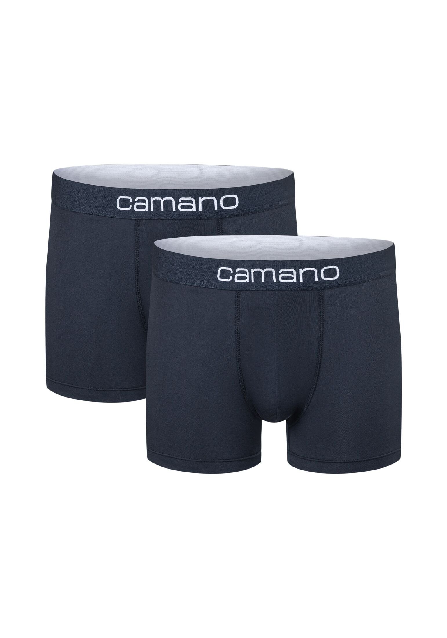 Camano Boxershorts Boxershorts Unterhosen Herren elastischer Gummibund ohne günstig online kaufen