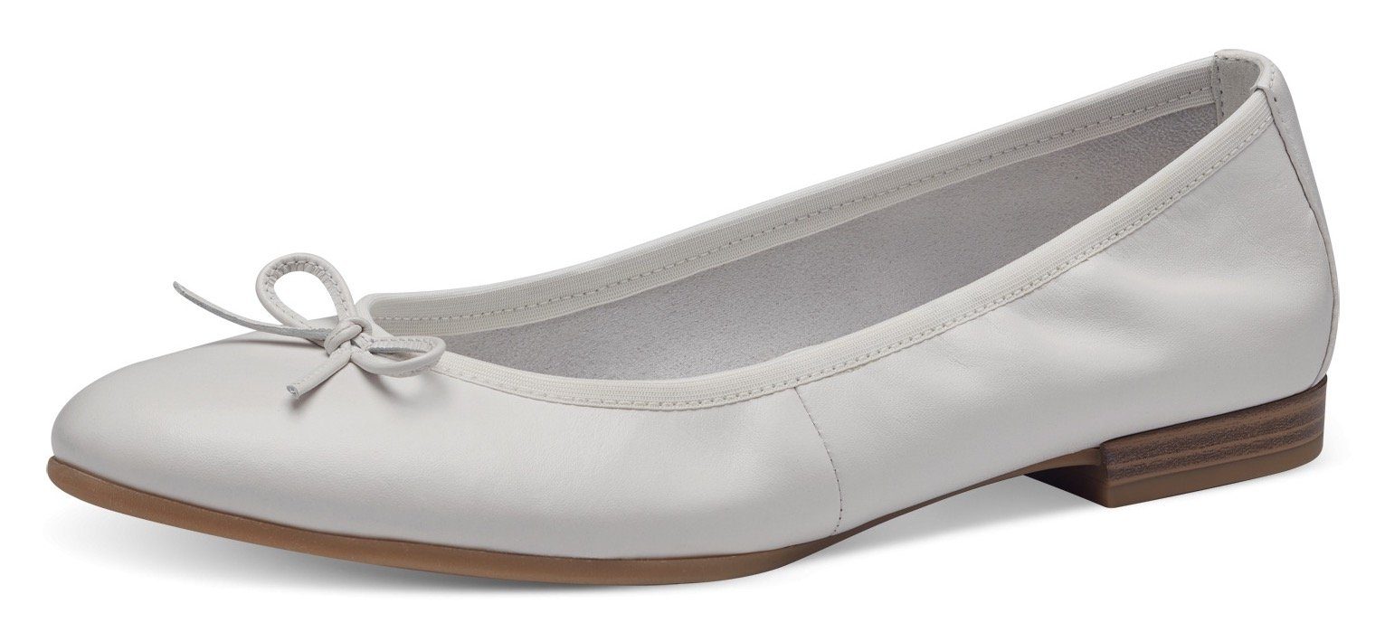 Tamaris Ballerina Flats, Slipper, Businessschuh mit dekorativer Schleife