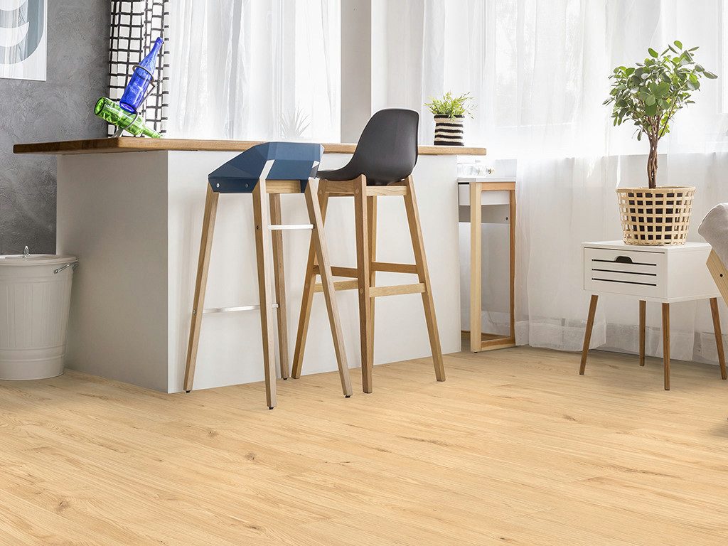 BASICfloor Designboden Designboden Trend Green Vinyl Karpaten Eiche Landhausdiele