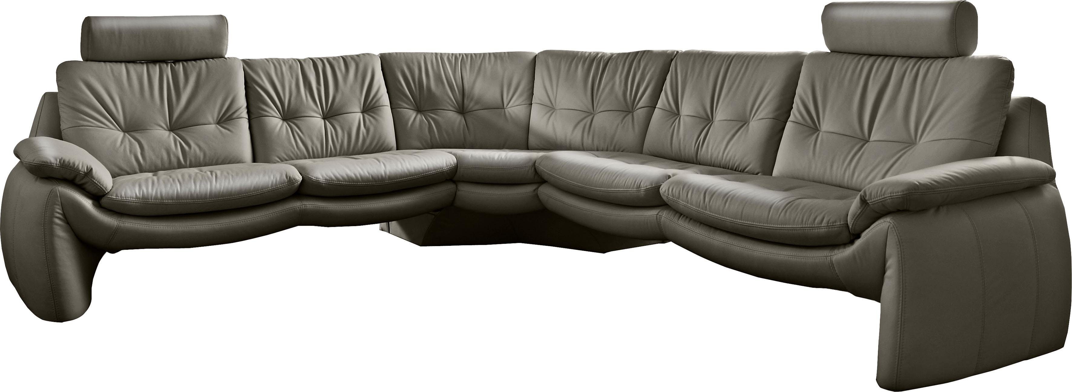 PLACES OF STYLE Ecksofa "Luna L-Form" in einzigartiger Optik günstig online kaufen