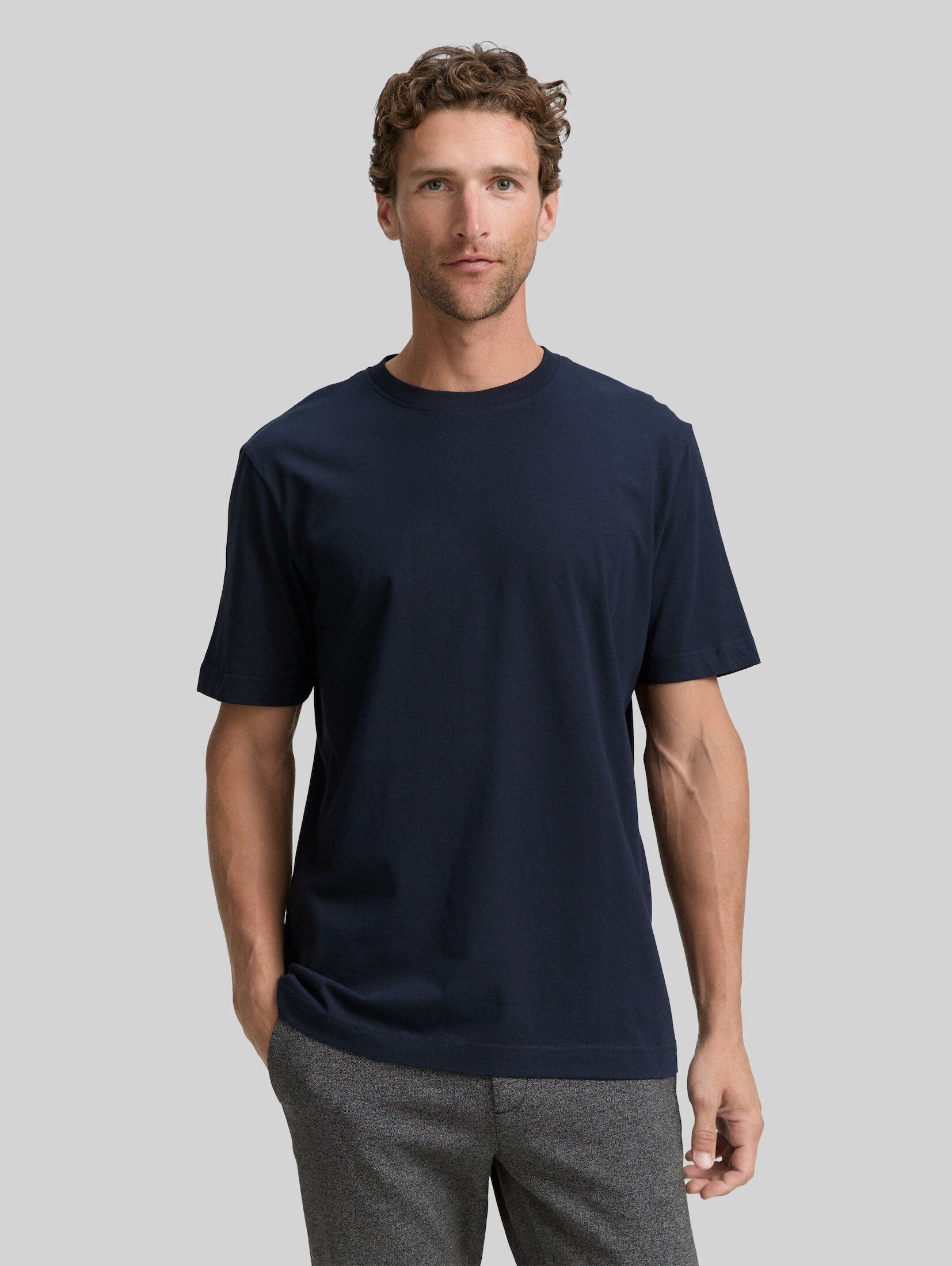 TOM TAILOR T-Shirt T-Shirt (im 2er Pack) T-Shirts aus Baumwolle im 2er-Pack