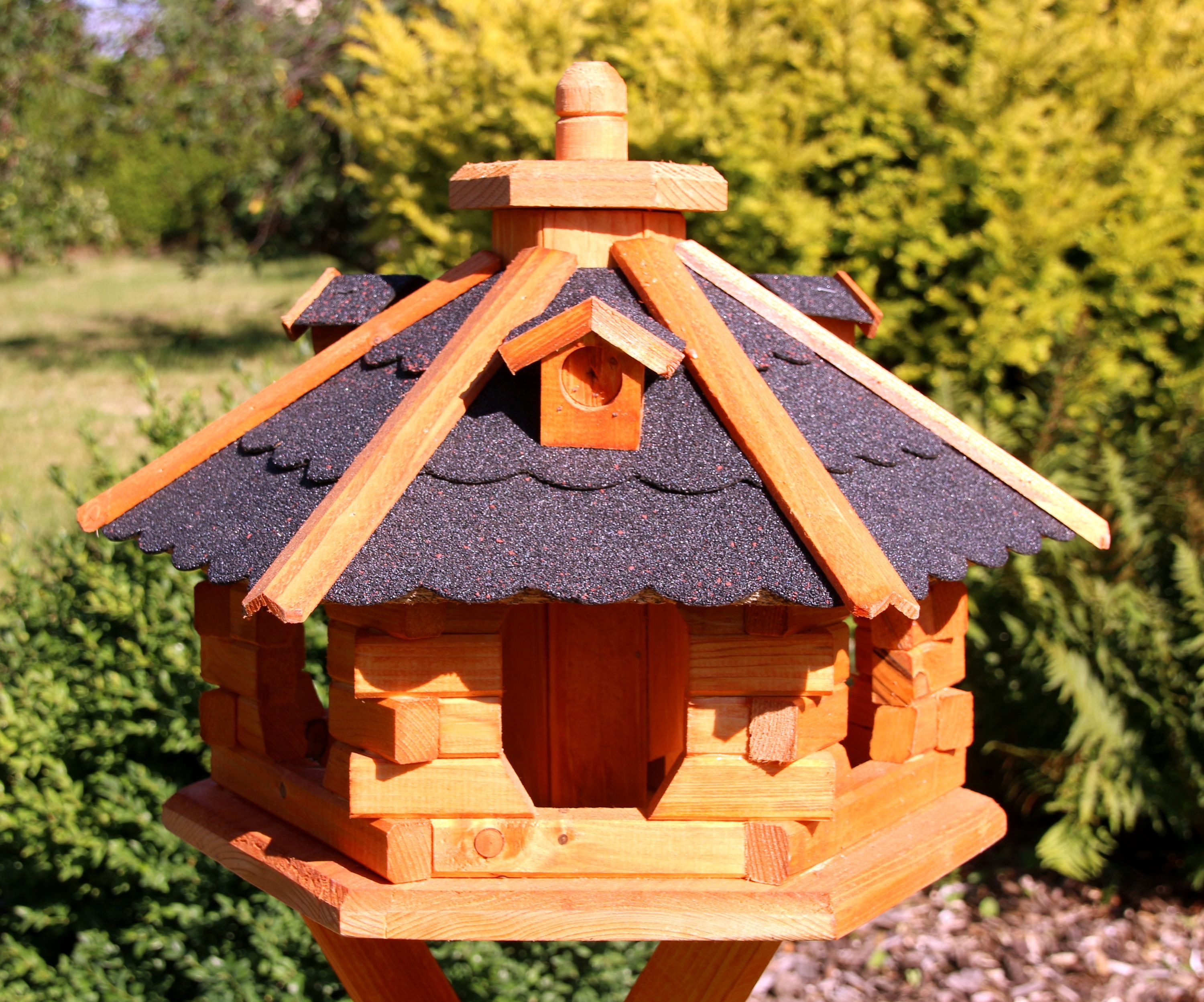 Holzdekoladen Vogelhaus Vogelhaus 47x33 cm behandelt Typ 4