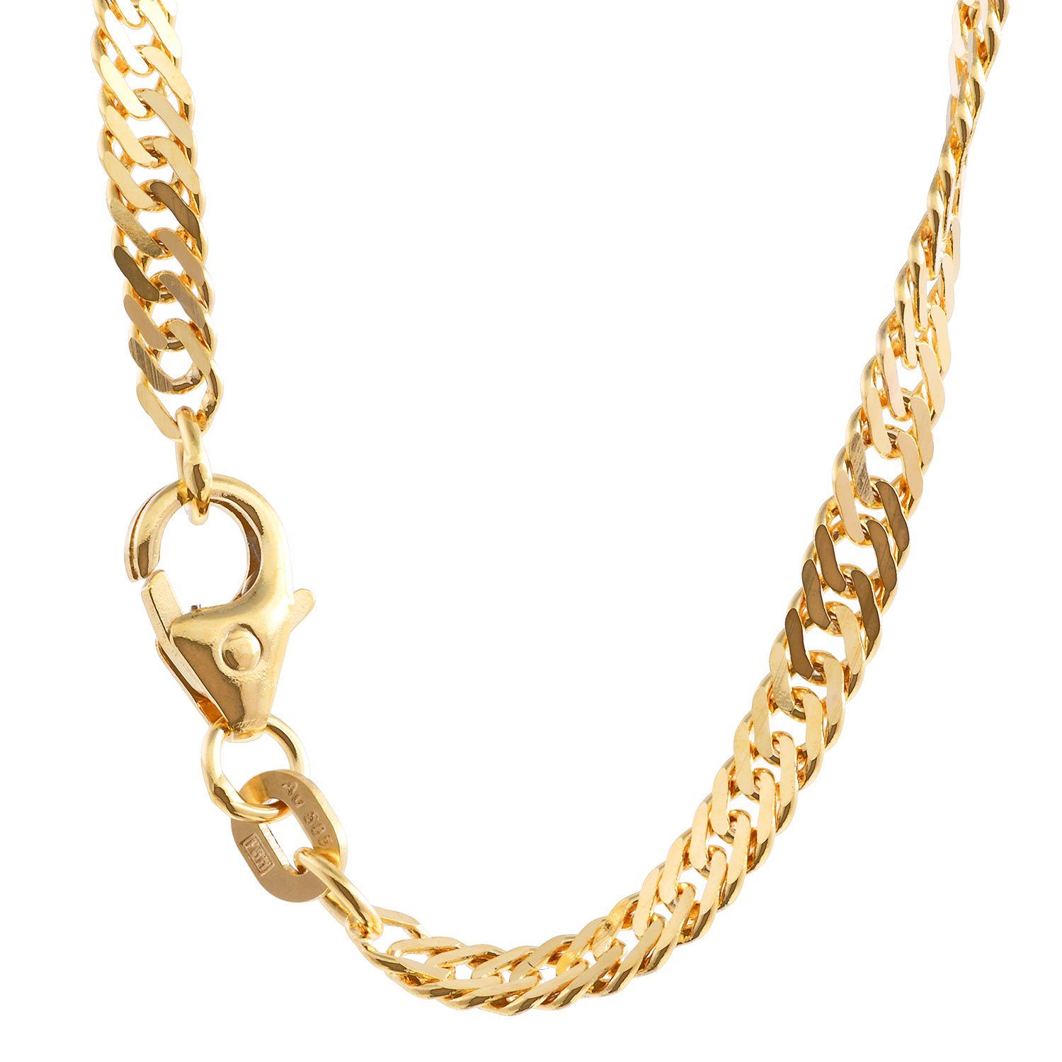 HOPLO Goldarmband Goldkette Singapurkette Länge 19cm günstig online kaufen
