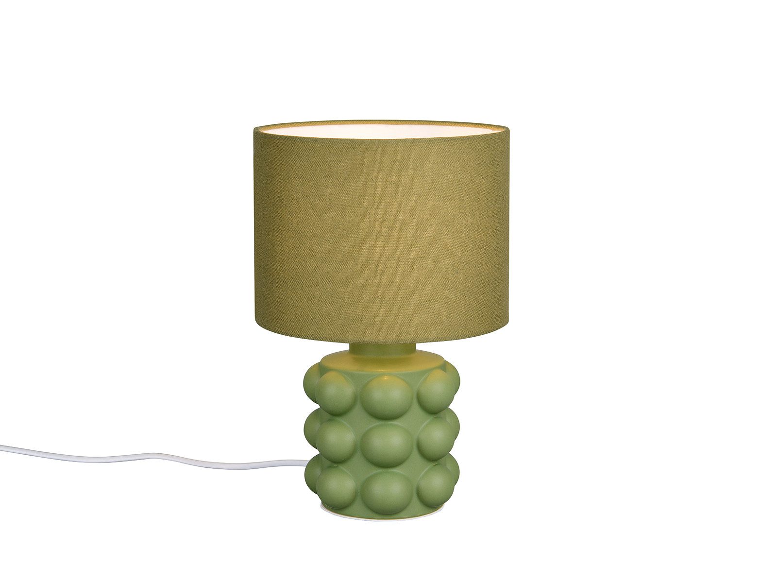 LED Nachttischlampe mit Lampenfuß Keramik, Höhe 36cm