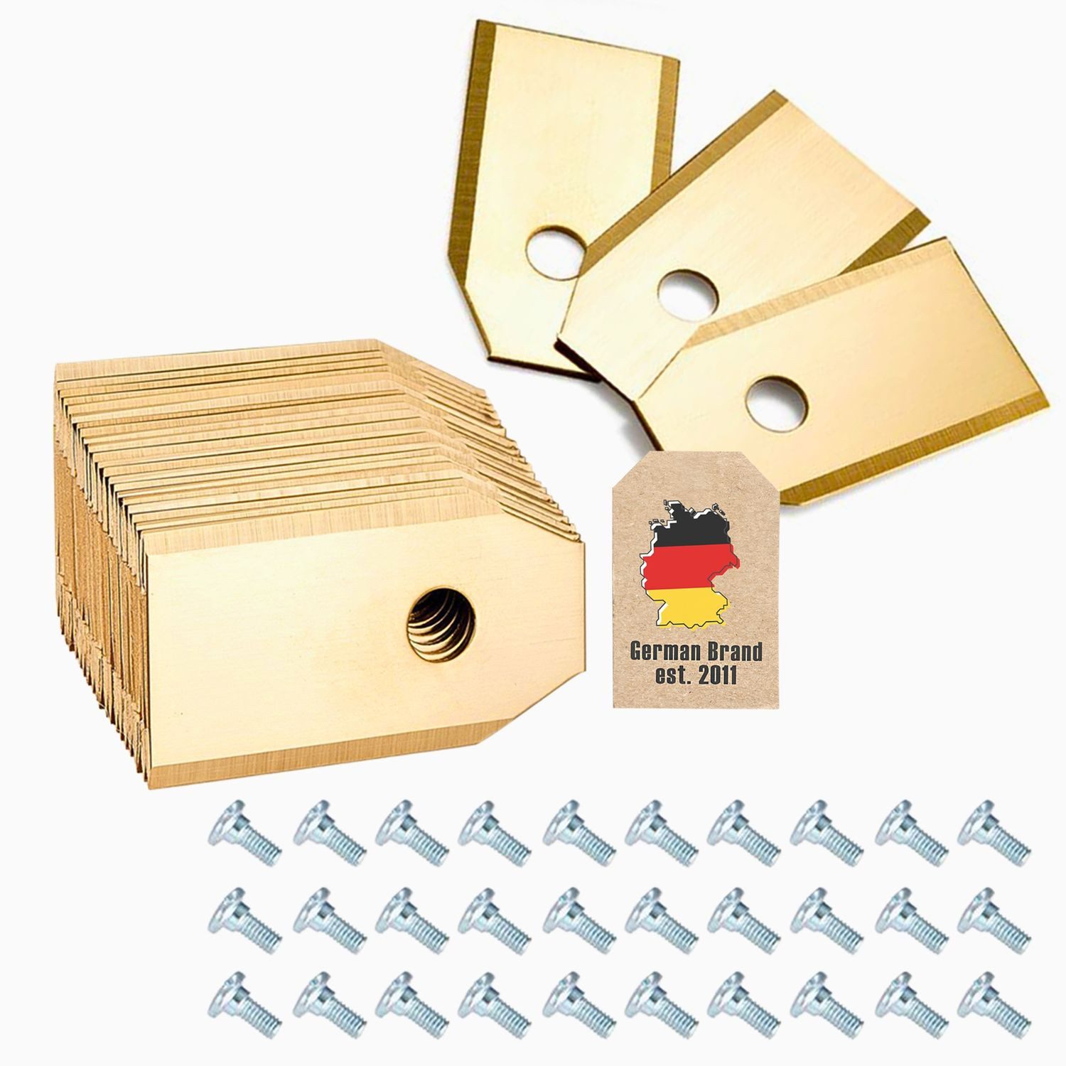Intirilife Mährobotermesser (30-St), 30x Mähroboter Ersatzklingen