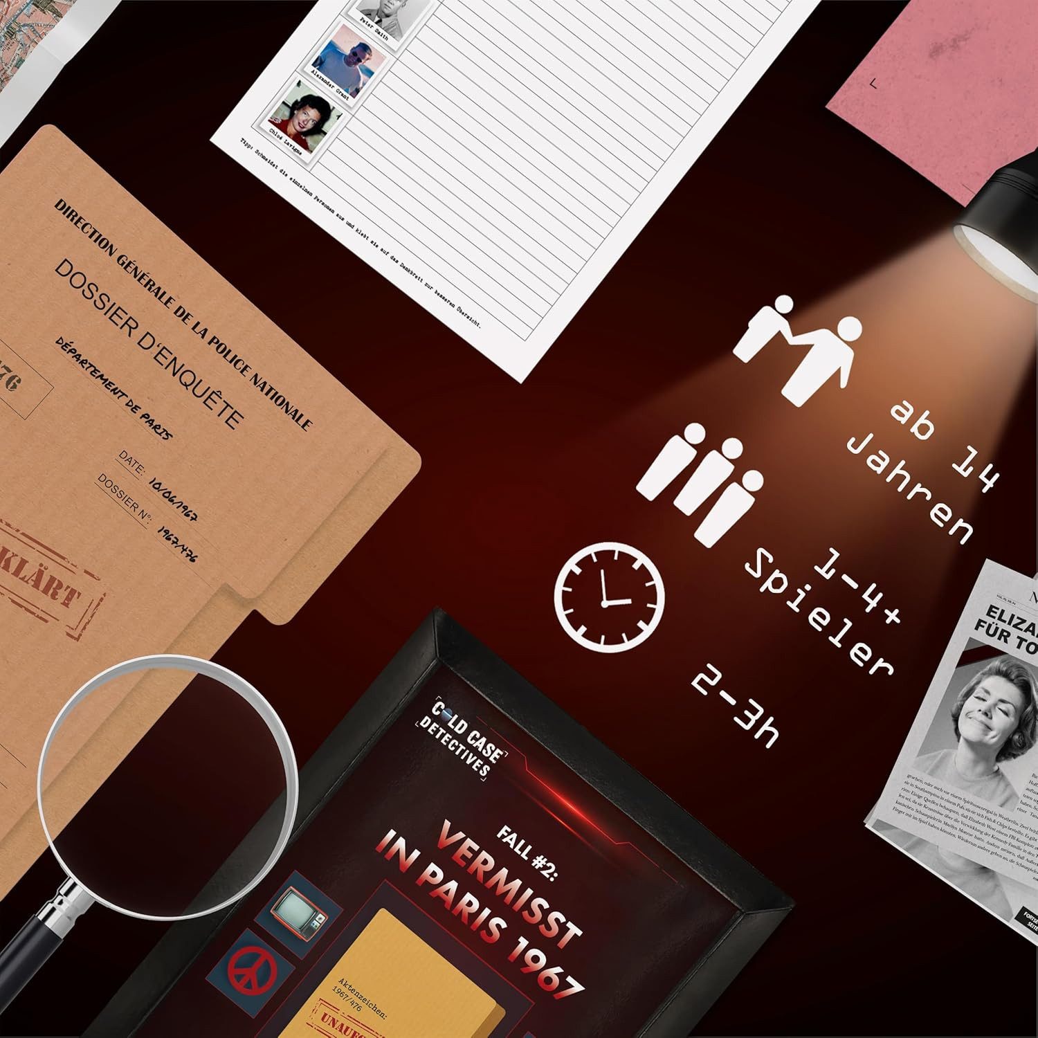 X-SCAPE Spielesammlung Cold Cqase Detectives