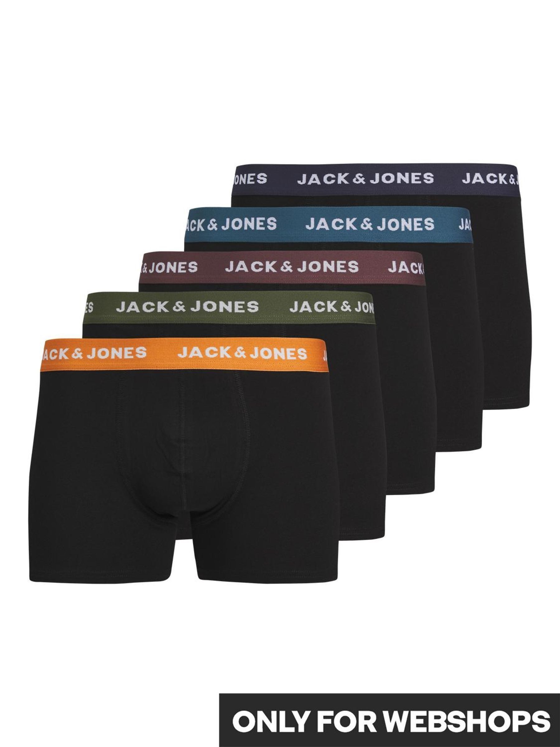 Jack & Jones Trunk JACOLIVER – Elastische Boxershorts mit Stretch und Bund günstig online kaufen
