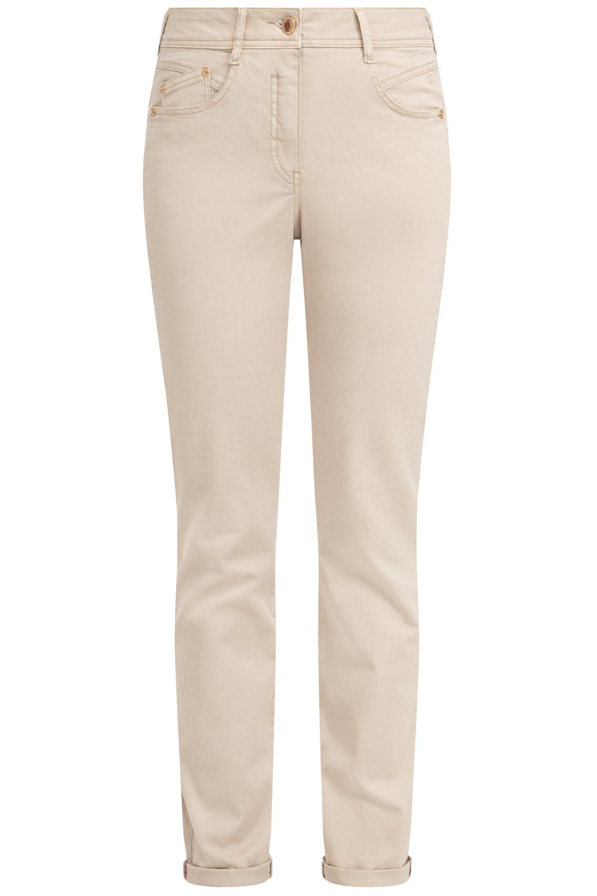 BEIGE Stoffhose Recover Pants 5-Pocket-Hose