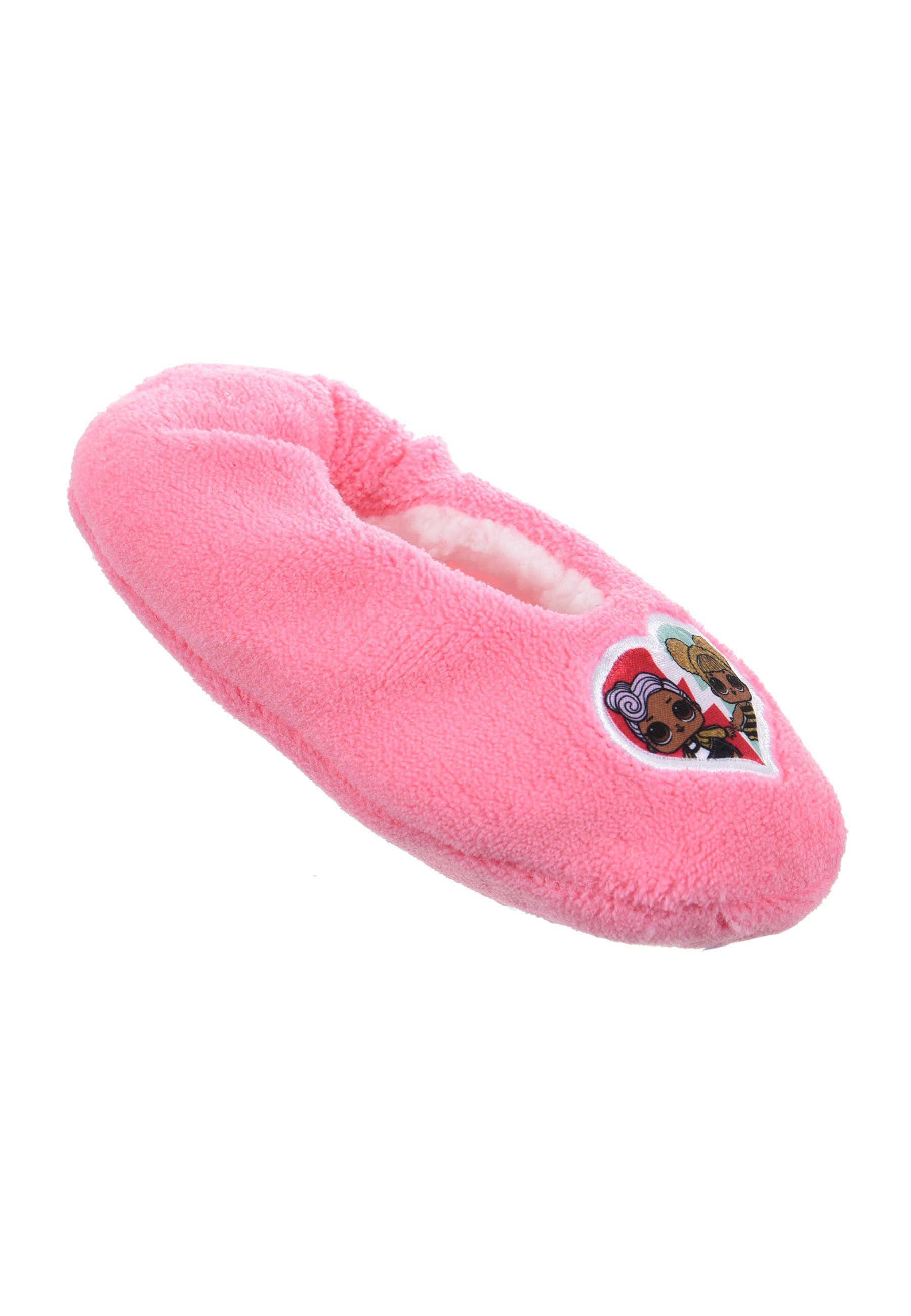 L.O.L. SURPRISE! Kinder Mädchen Pantoffeln Hausschuhe Plüsch Hausschuhe