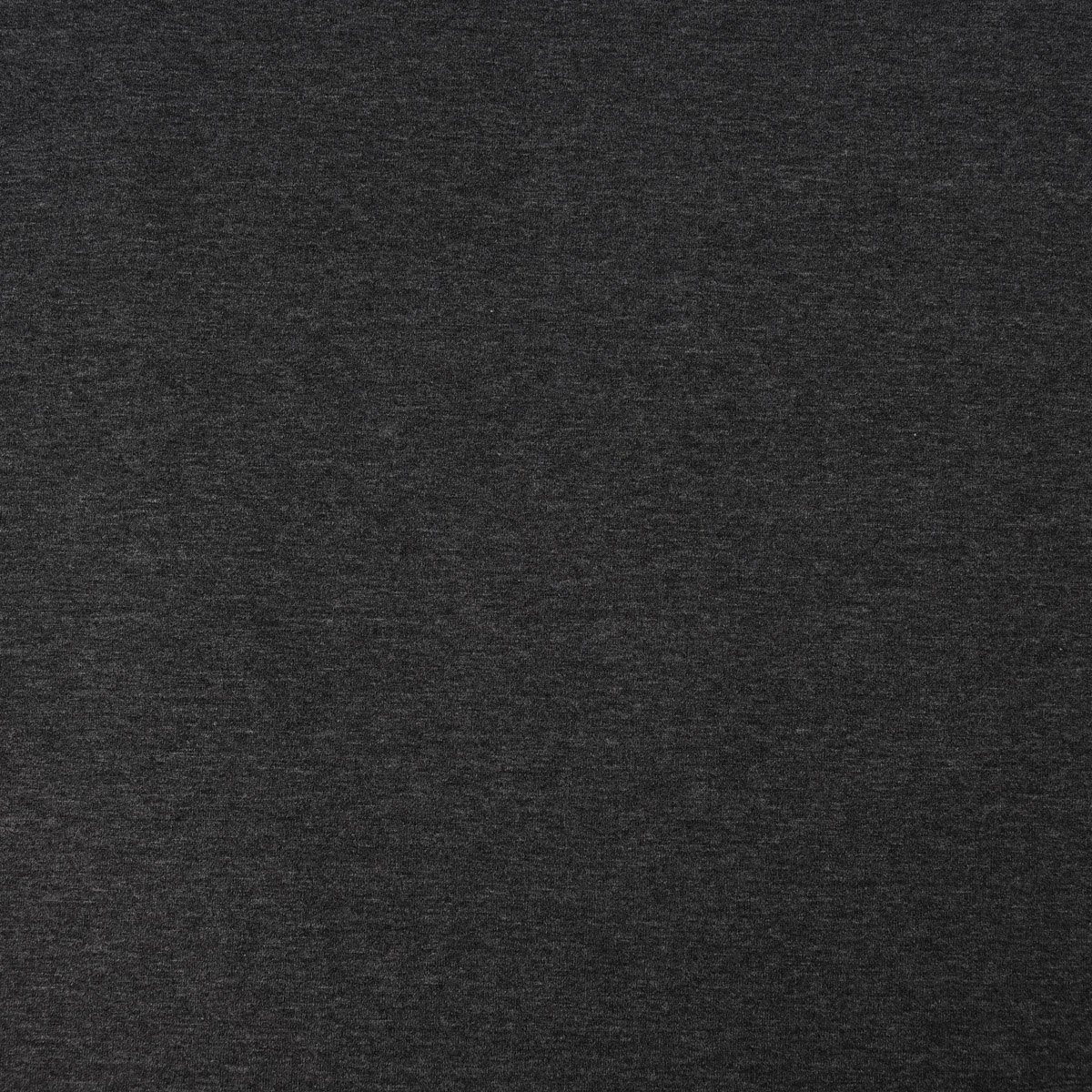 Thumbnail - SCHÖNER LEBEN. Stoff Baumwolljersey Jersey Melange dunkelgrau meliert 1,5m Breite