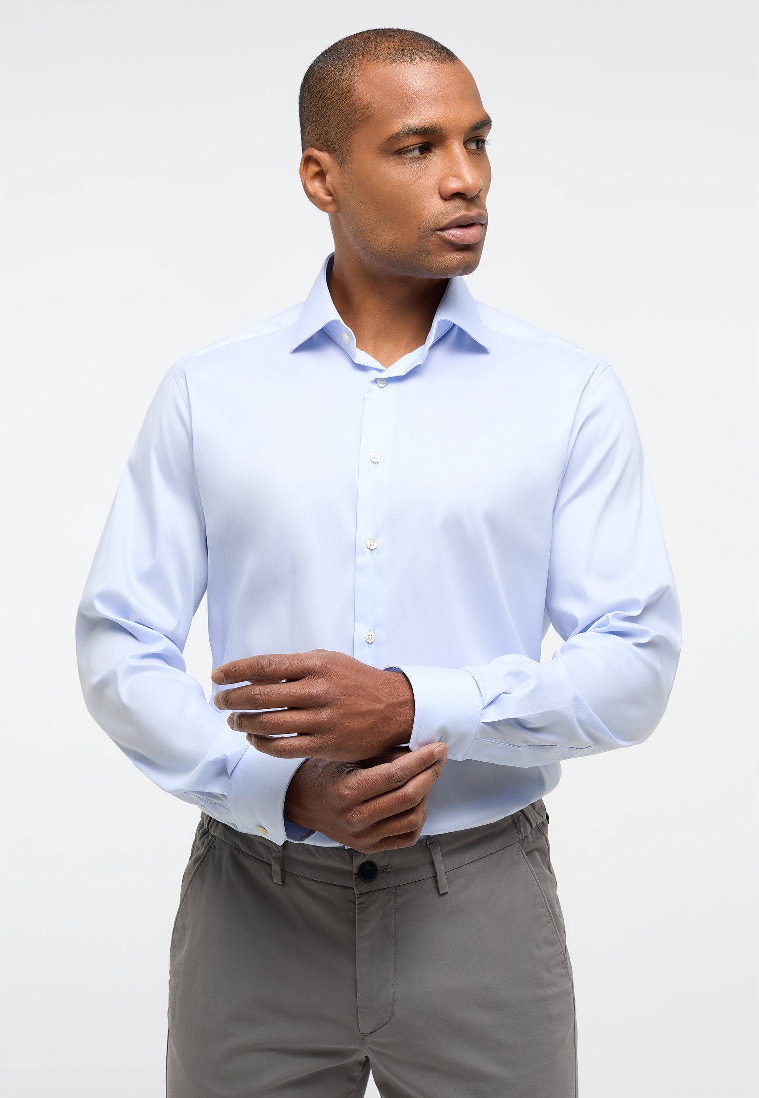 Eterna Langarmhemd MODERN FIT EASY IRON günstig online kaufen
