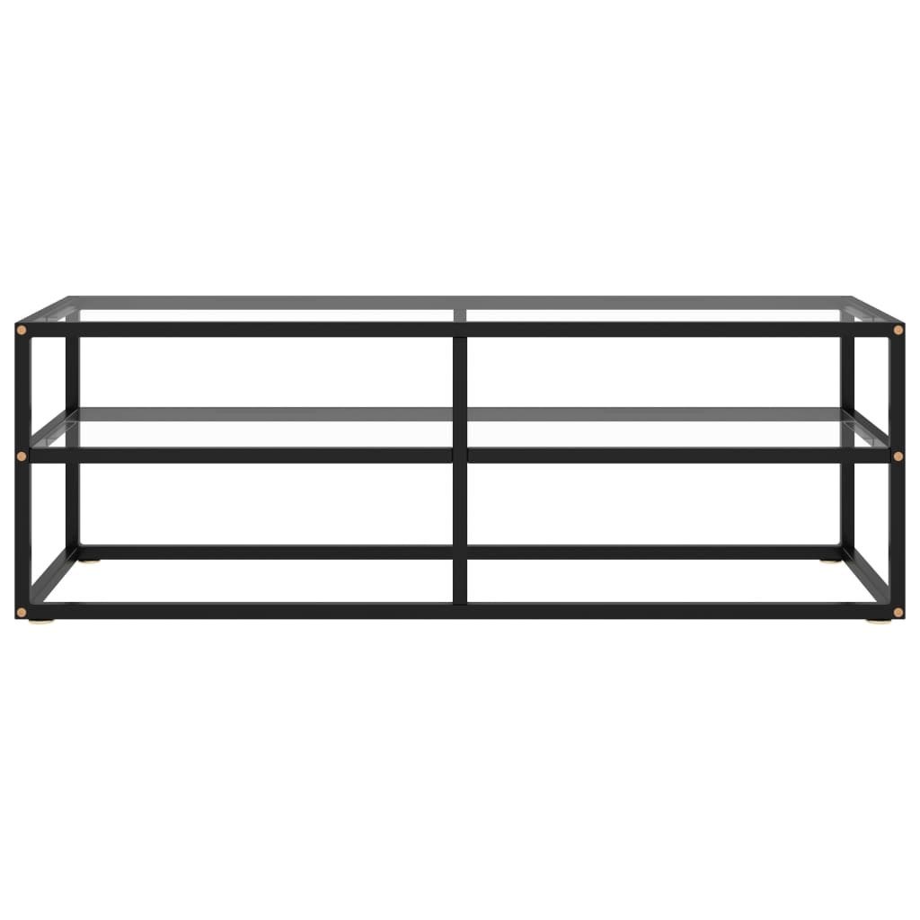 vidaXL TV-Schrank TV-Schrank Schwarz mit Hartglas 120x40x40 cm TV-Konsole f günstig online kaufen