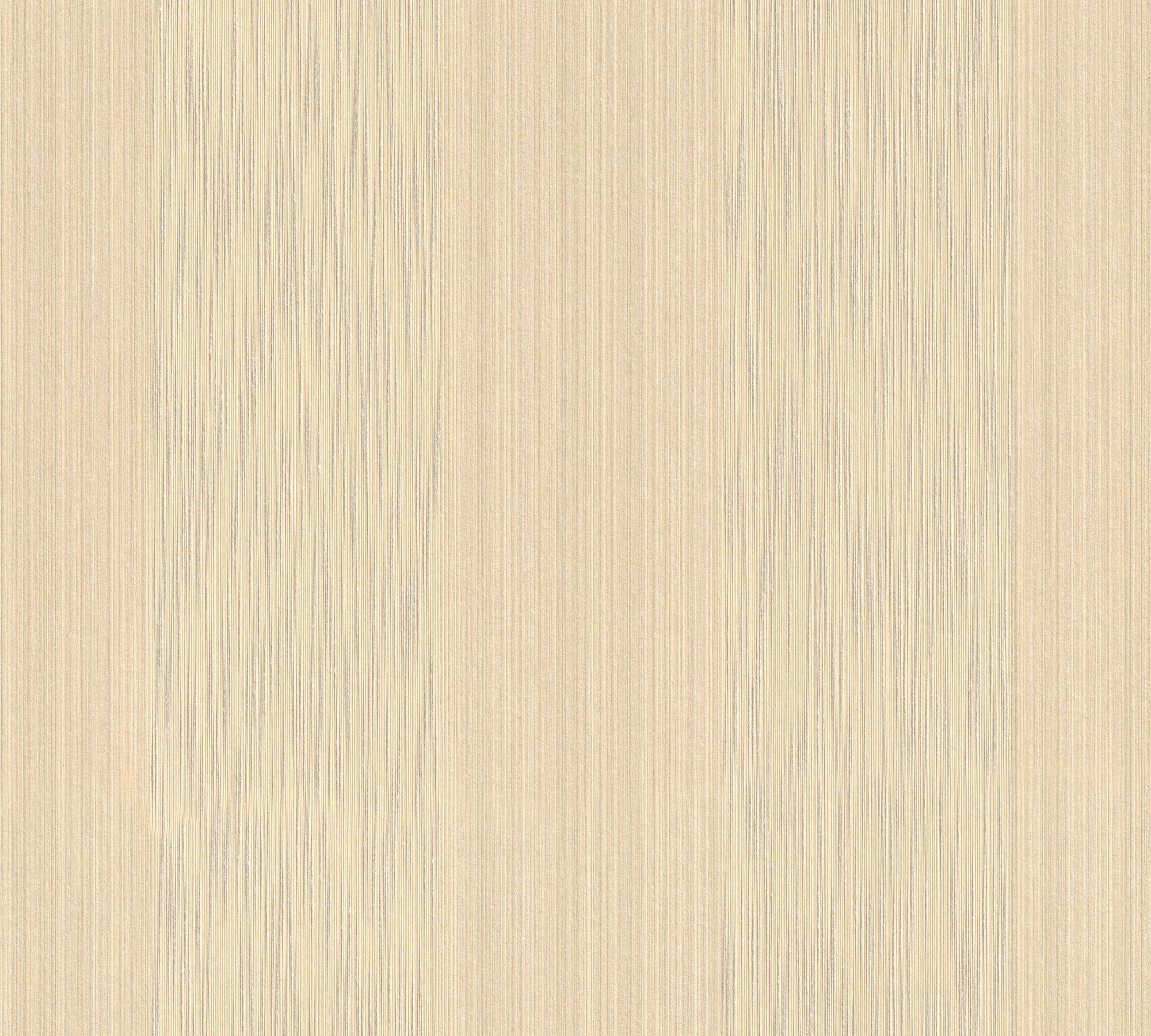 Tapete hellgelb Création samtig, Paper Architects A.S. Streifen Textiltapete gestreift, Tessuto,