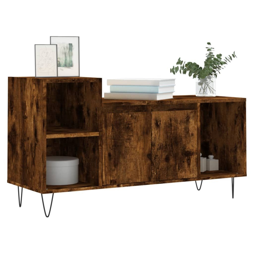 vidaXL TV-Schrank TV-Schrank Räuchereiche 100x35x55 cm günstig online kaufen