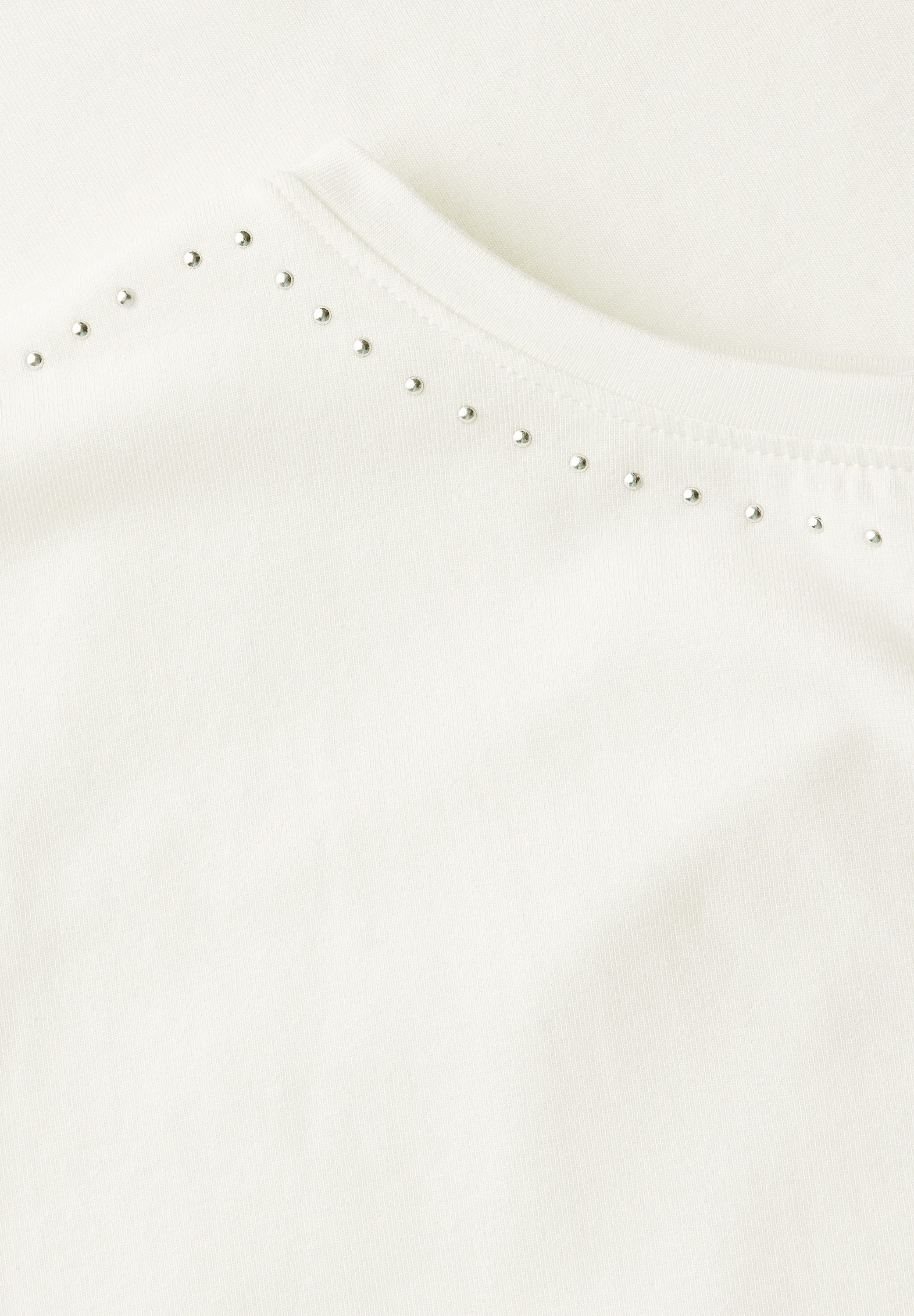 CECIL T-Shirt aus softem Materialmix