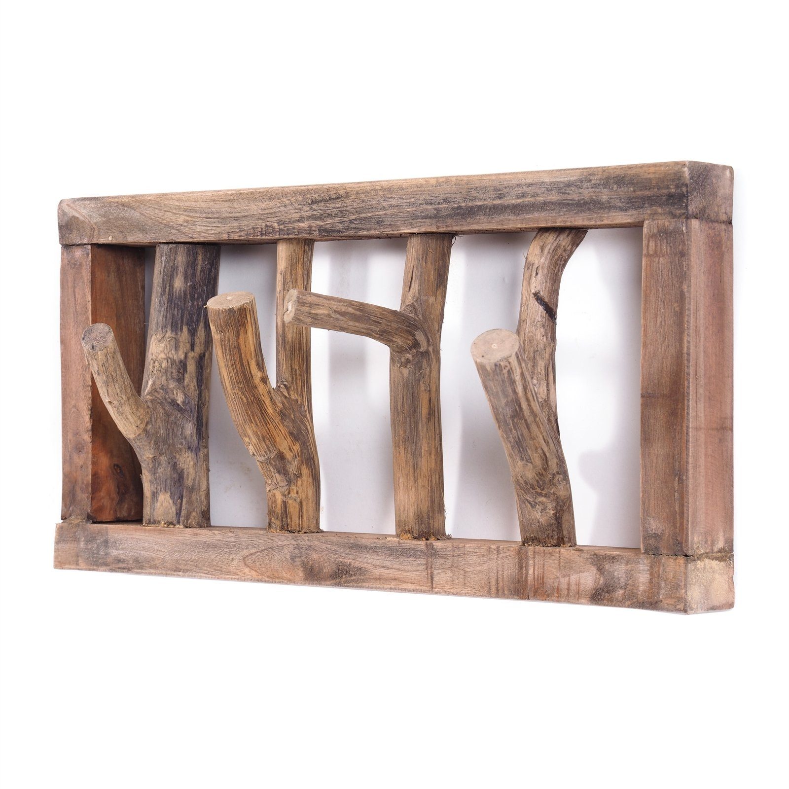 DESIGN DELIGHTS Wandgarderobe GARDEROBENLEISTE LIMB, 45x23cm(BxH) Treibholz günstig online kaufen