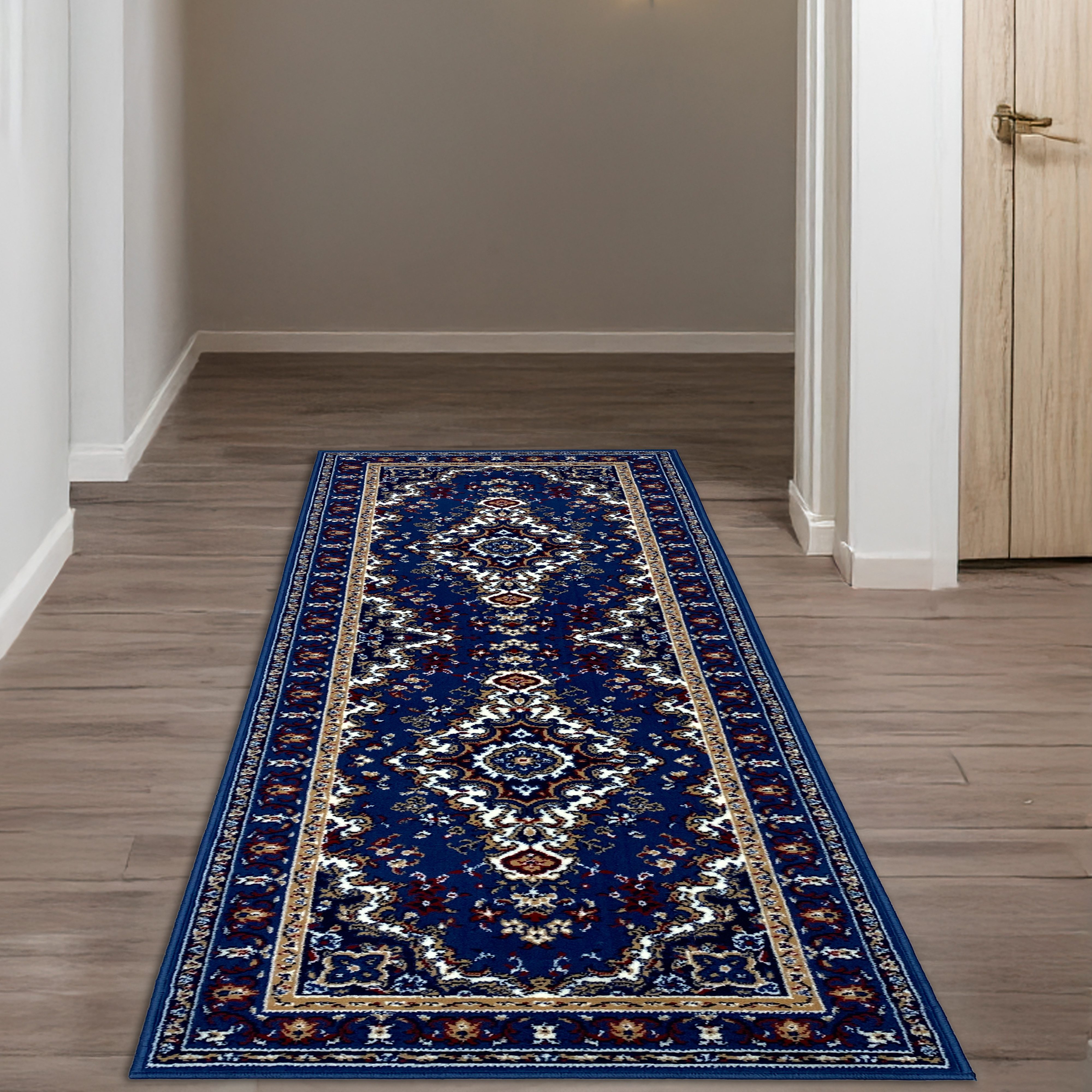 OTTO home Teppich Oriental, Made in Belgium, rechteckig, Höhe: 7 mm, Orient-Optik, mit Bordüre, Teppich, Kurzflor, Weich, Kundenliebling