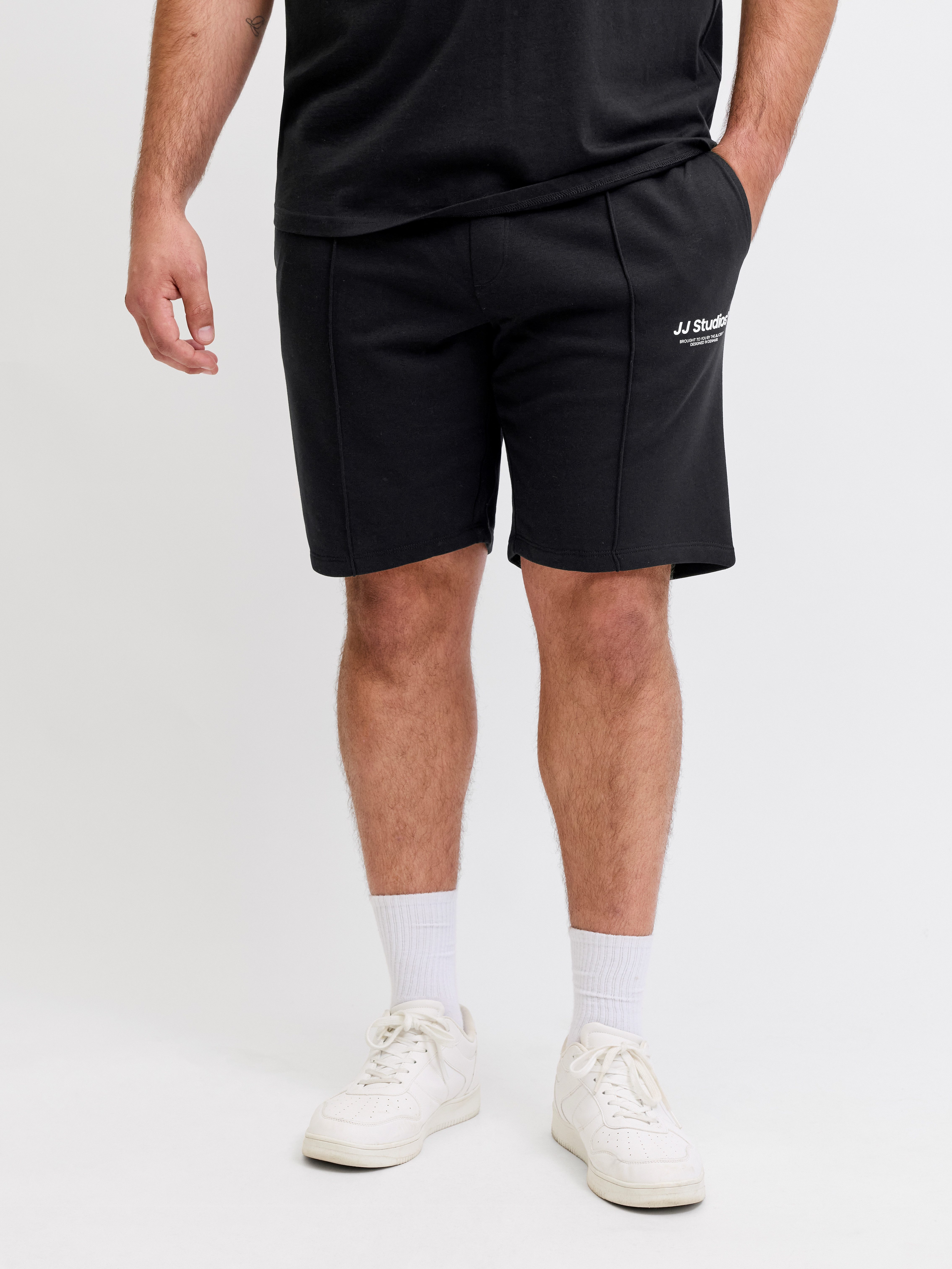 Jack & Jones PlusSize Sweatshorts JPSTKANE SOHO SWEAT SHORTS MID SN PLS Baumwollmischung, relaxed fit
