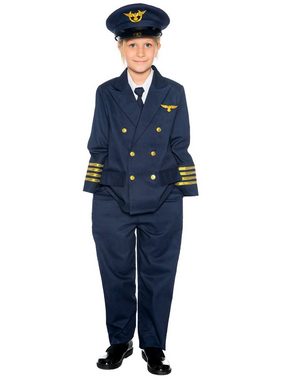 Maskworld Kostüm Pilot Kinderkostüm Deluxe, Zu Höherem berufen: Pilotenkostüm von MASKWORLD