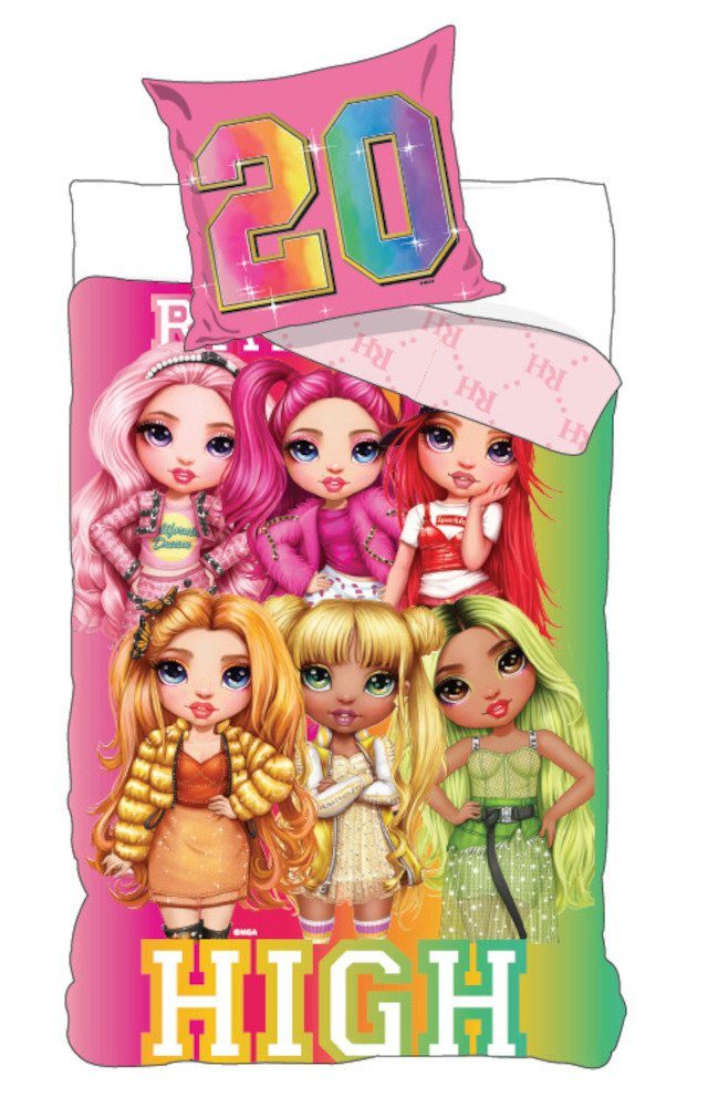 Rainbow High Kinderbettwäsche Rainbow High Bettwäsche günstig online kaufen