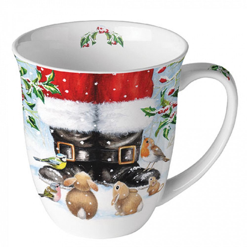 Looking Tasse Ambiente Weihnachten Santa Products Becher Becher 400ml Paper to Luxury up