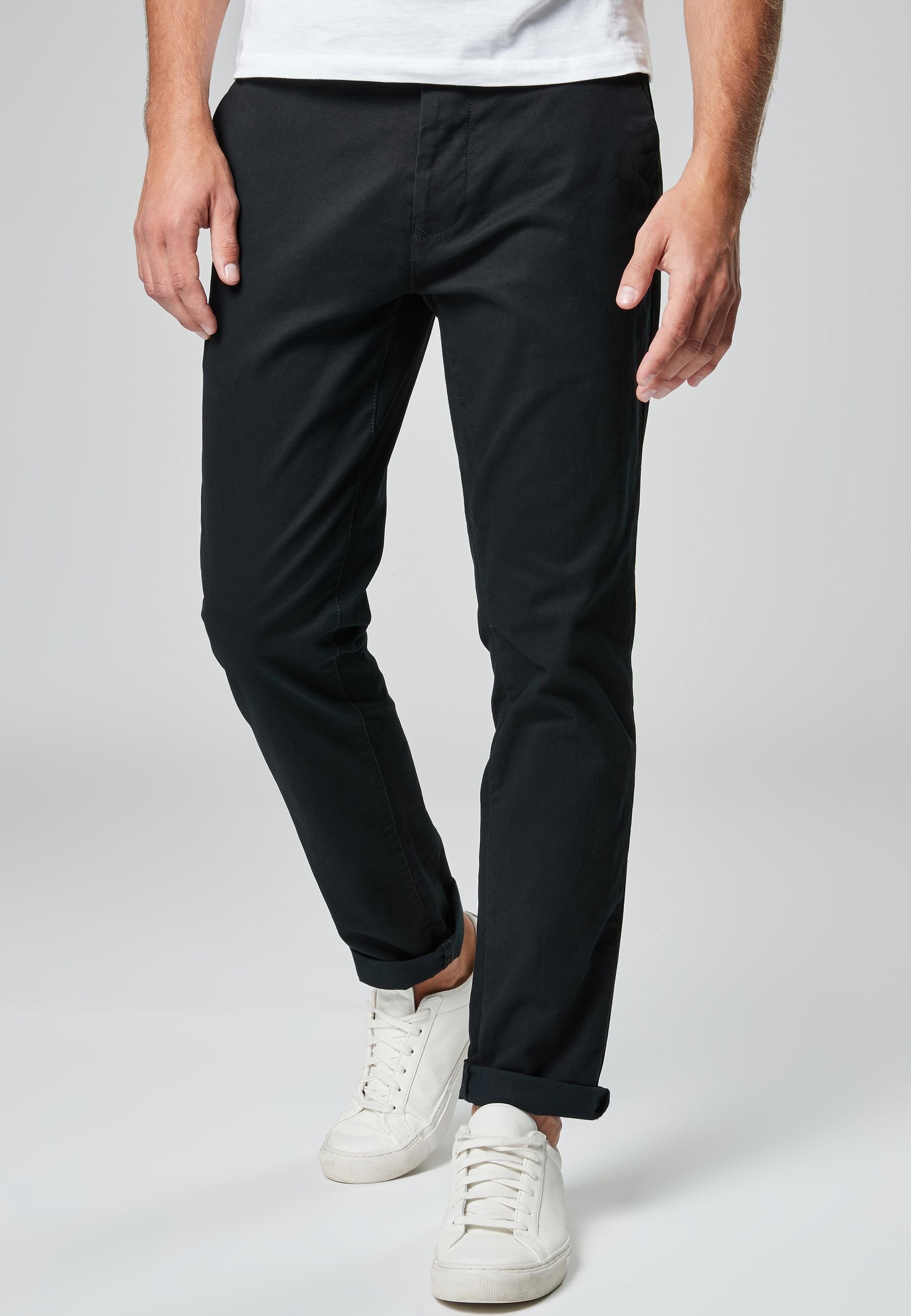 Next Chinohose (1-tlg) Black