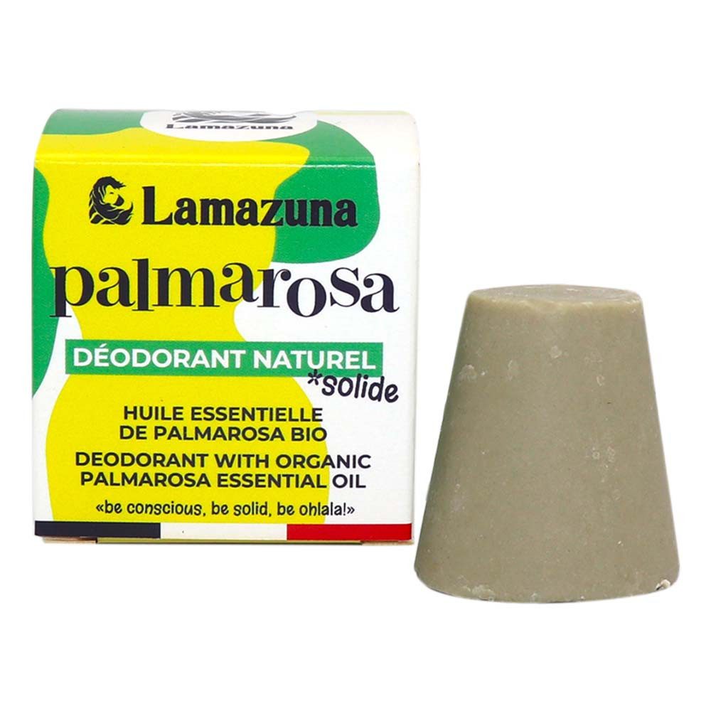 Lamazuna Deo-Stift Festes Deodorant - Palmarosa 30g