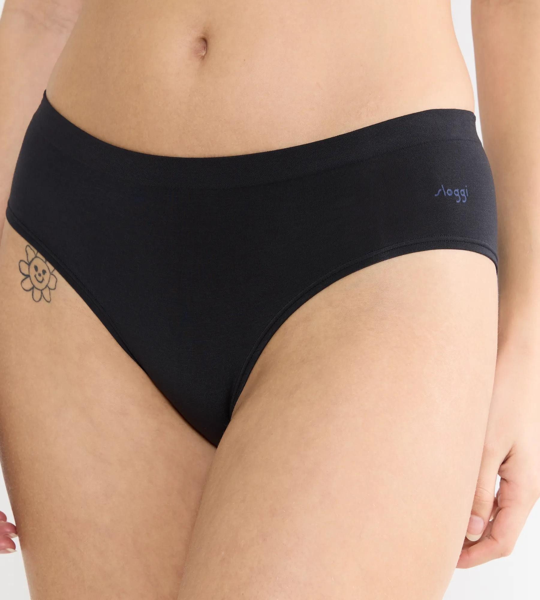 sloggi Hipster GO Sense (2er Pack) superweicher Modalmix, flache Kanten, elastisch, nahtlos