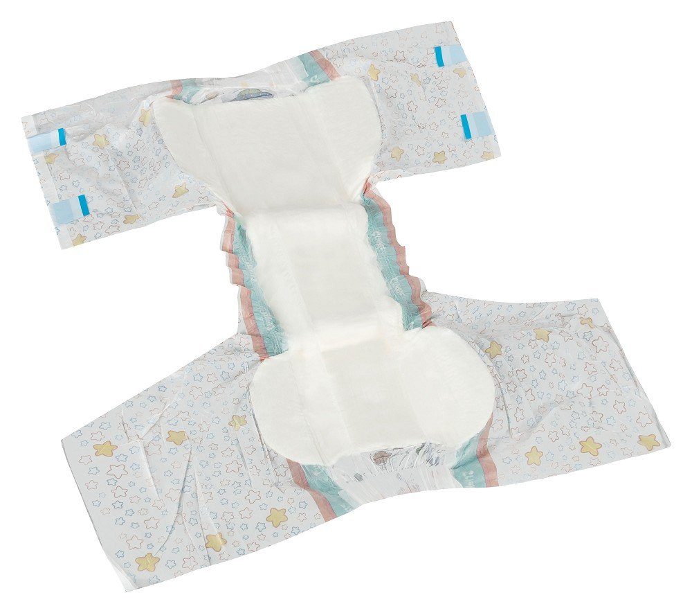 Crinklz Windeln Crinklz Astronaut - L (110-150 cm) (15-St., Windeln mit Folie und Astronauten Motiven)