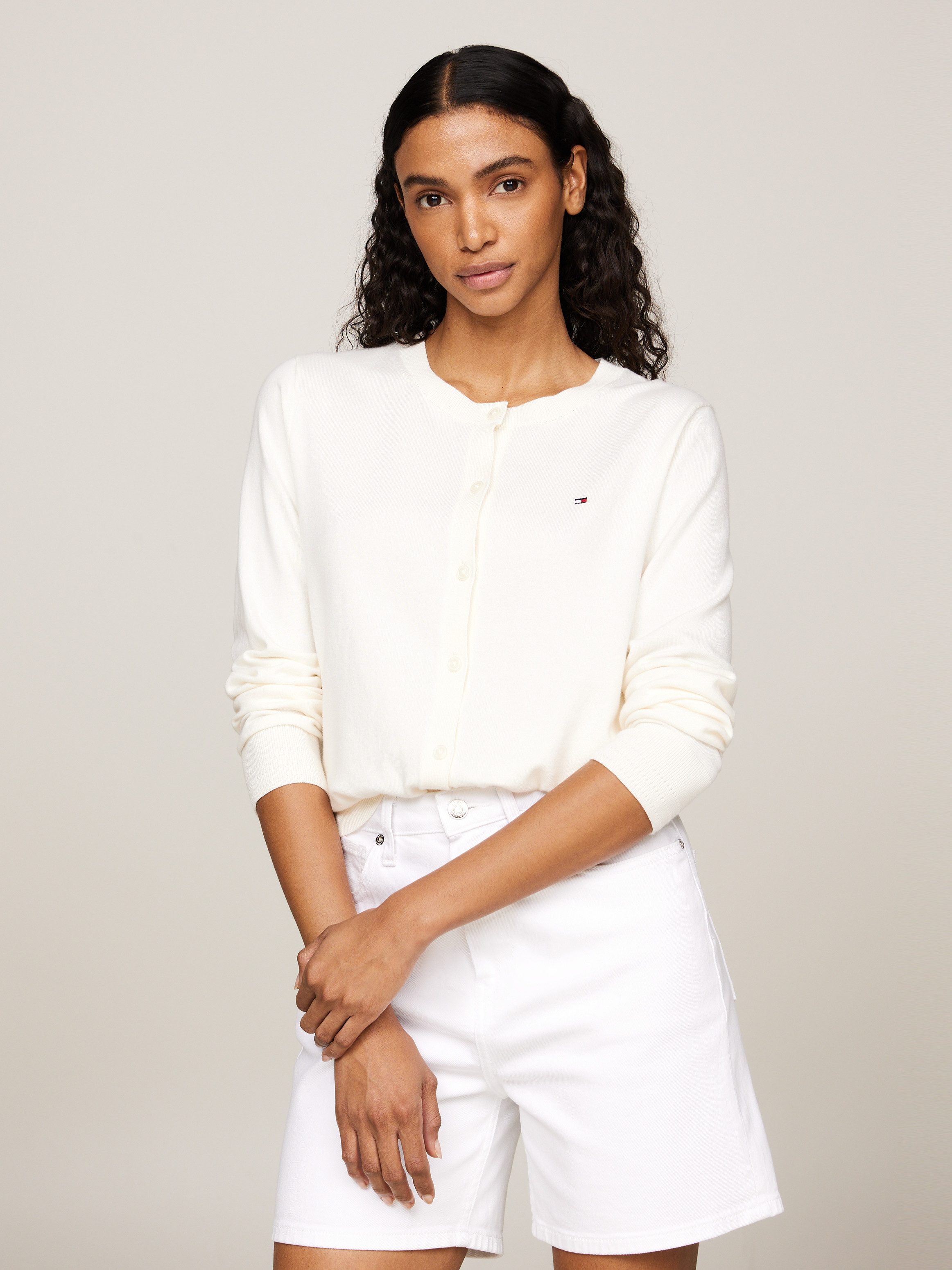 Tommy Hilfiger Cardigan CO JERSEY STITCH günstig online kaufen