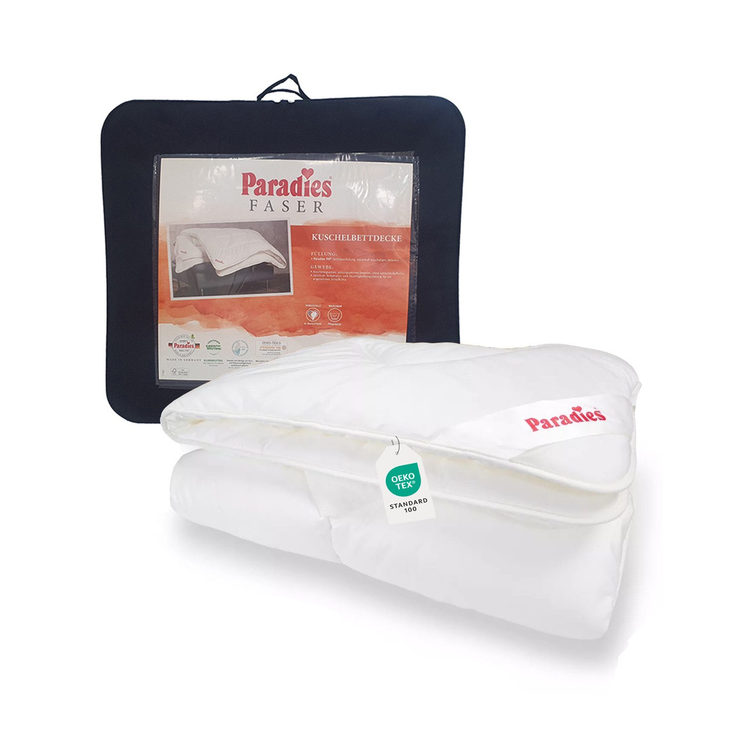 Paradies Kunstfaserbettdecke Paradies Halia-Fill Ganzjahresbett medium warm günstig online kaufen