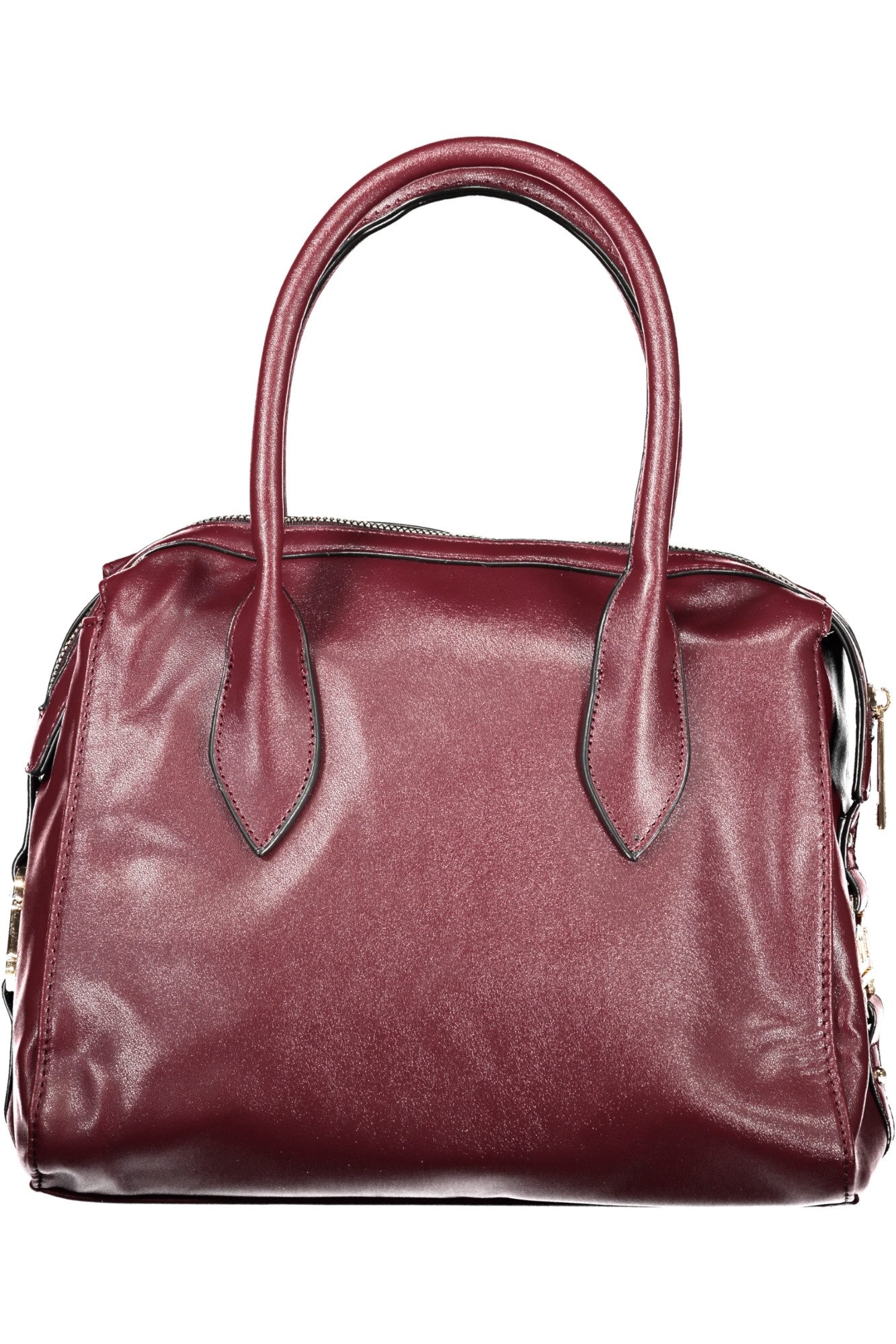 Laura Biagiotti Umhängetasche, Stilvolle Damen-Handtasche in Rot: Flexibel mit Schultergurt & Fächer