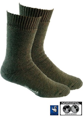 Nordpol Socken »Vollplüsch« (Set 2-Paar) grün