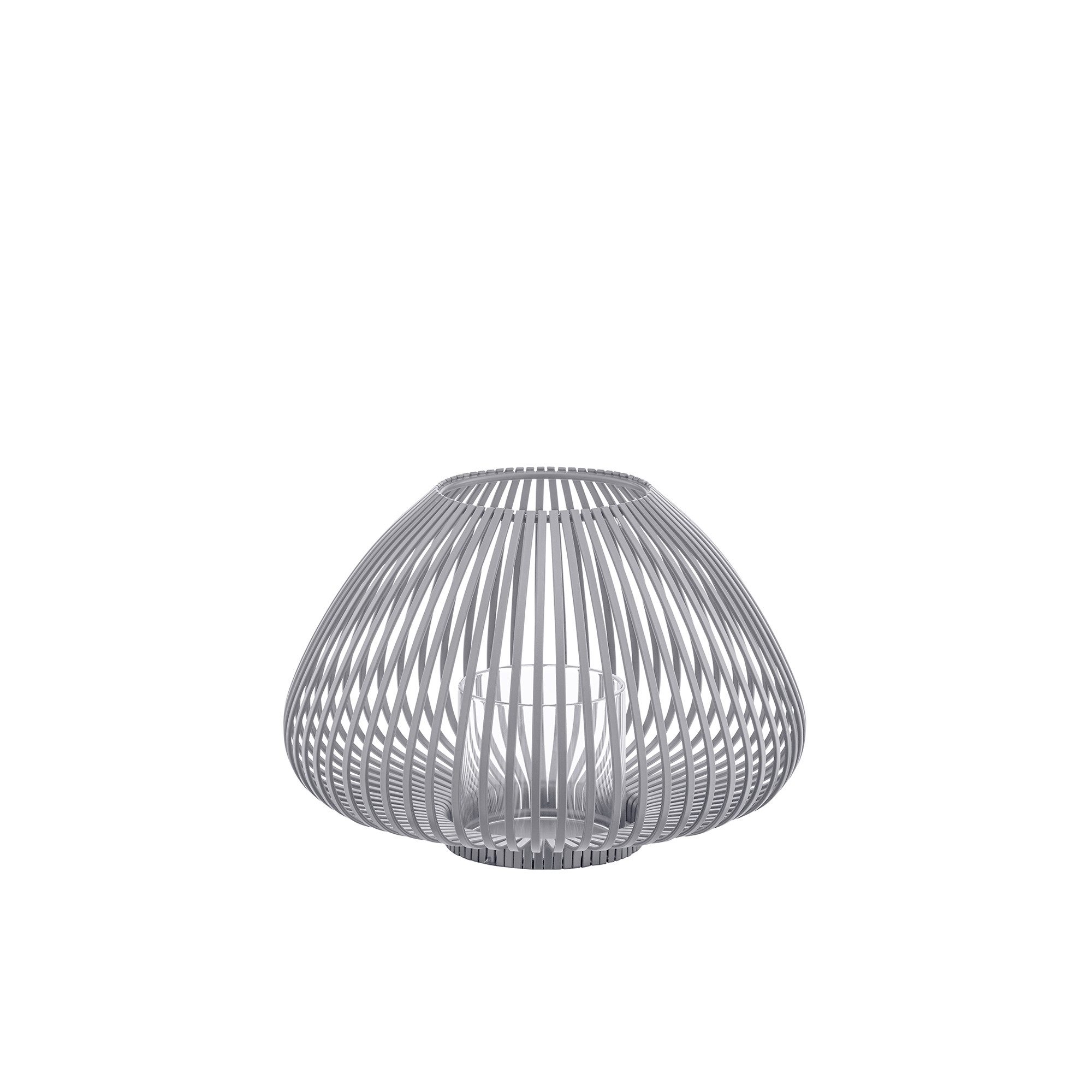 blomus Laterne -LYVA- Kerzenhalter, Windlicht, Kerzenlaterne: Indoor & Outdoor, Lichteffekte für gemütliche Atmosphäre, inklusive Kerzenglas