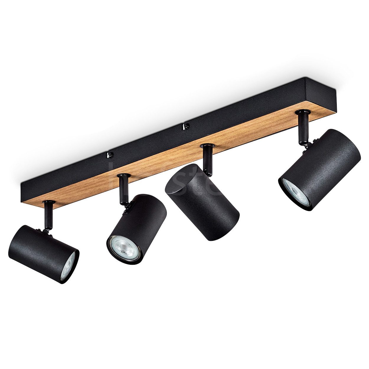 hofstein Deckenleuchte »Gambellara« Deckenlampe aus Metall/MDF günstig online kaufen