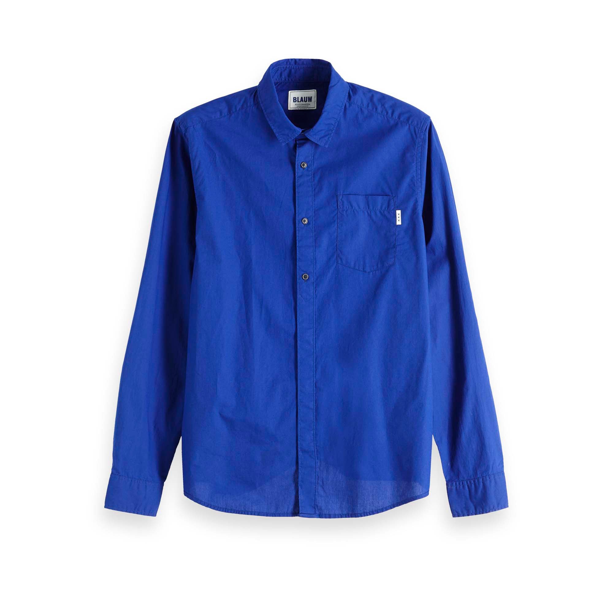 Kurzarmhemd Scotch & Soda Herren Hemd Light Weight 150497