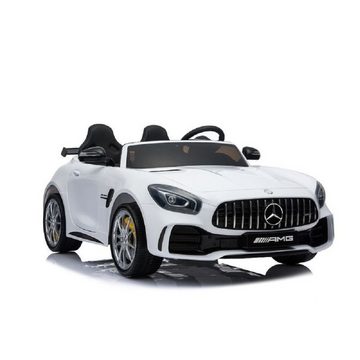 ES-Toys Elektro-Kinderauto Kinder Elektroauto Mercedes GT R AMG, Belastbarkeit 50 kg, Zweisitzer, EVA-Reifen, 2x 35W