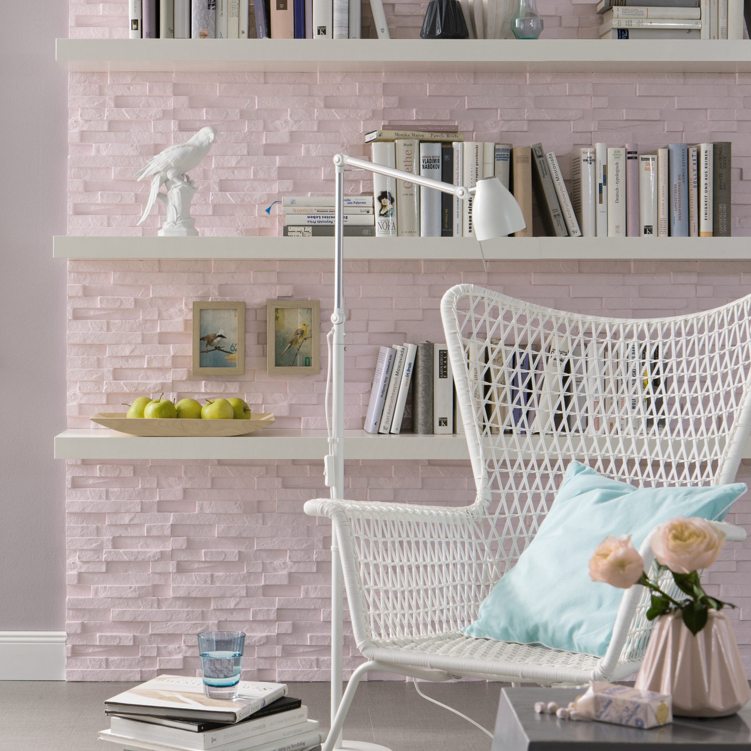 Decosa 3D Wandpaneel Decosa Creativstein Sierra, 20 x 50 cm - 01 Pack (0,5 qm), BxL: 50x50 cm, 0.5 qm